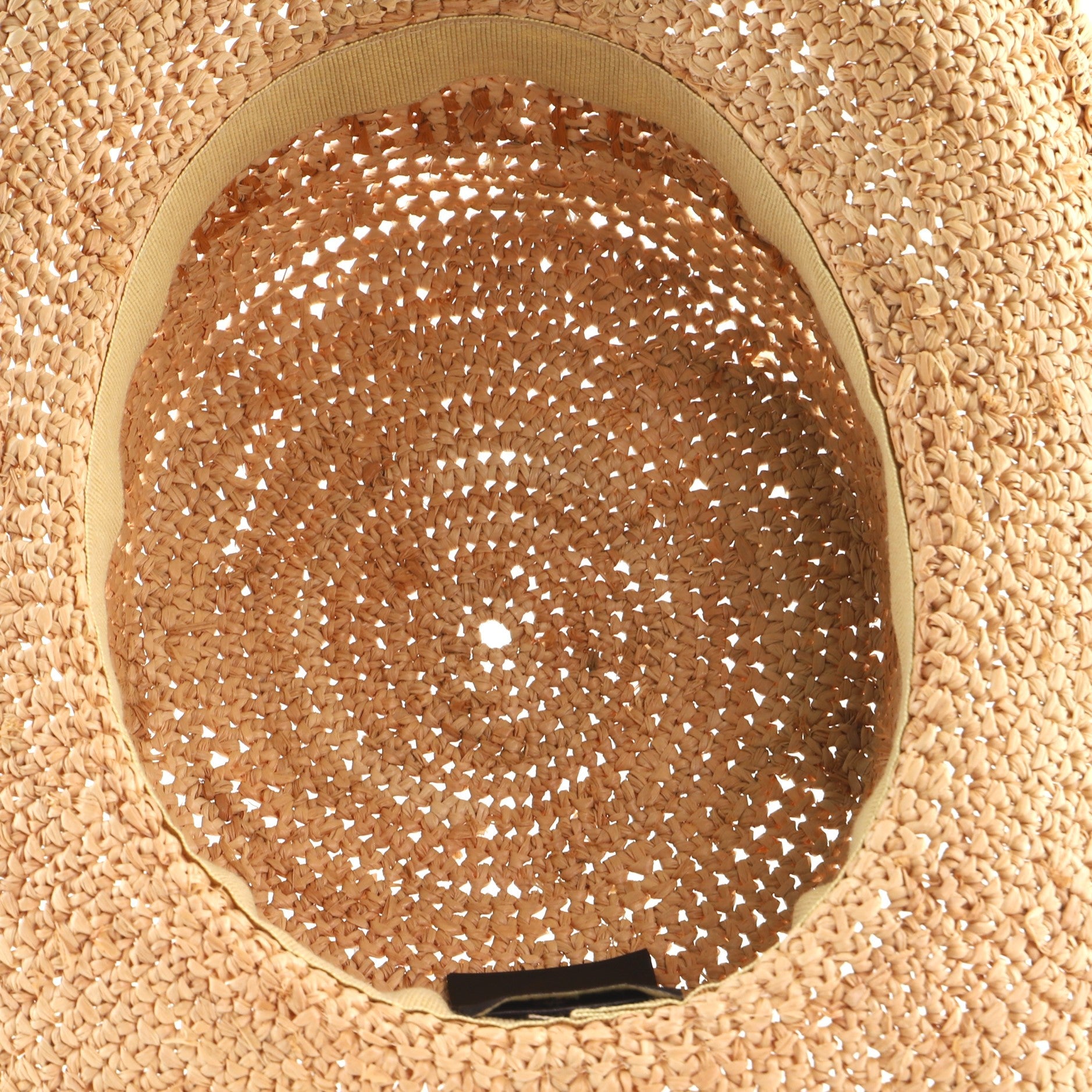 FF Panama Bucket Hat Raffia Large