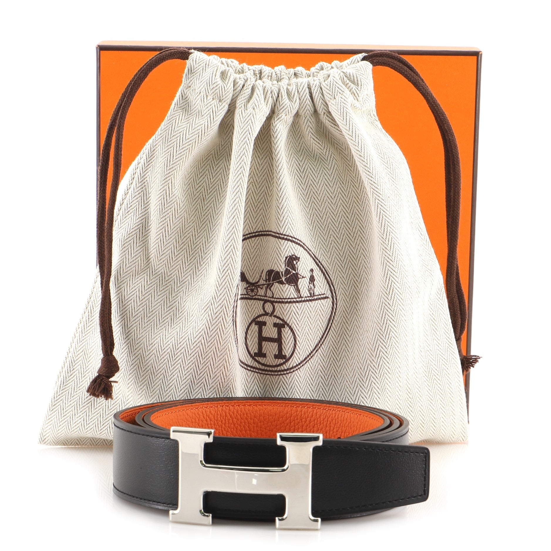Constance Reversible Belt Leather Medium 95
