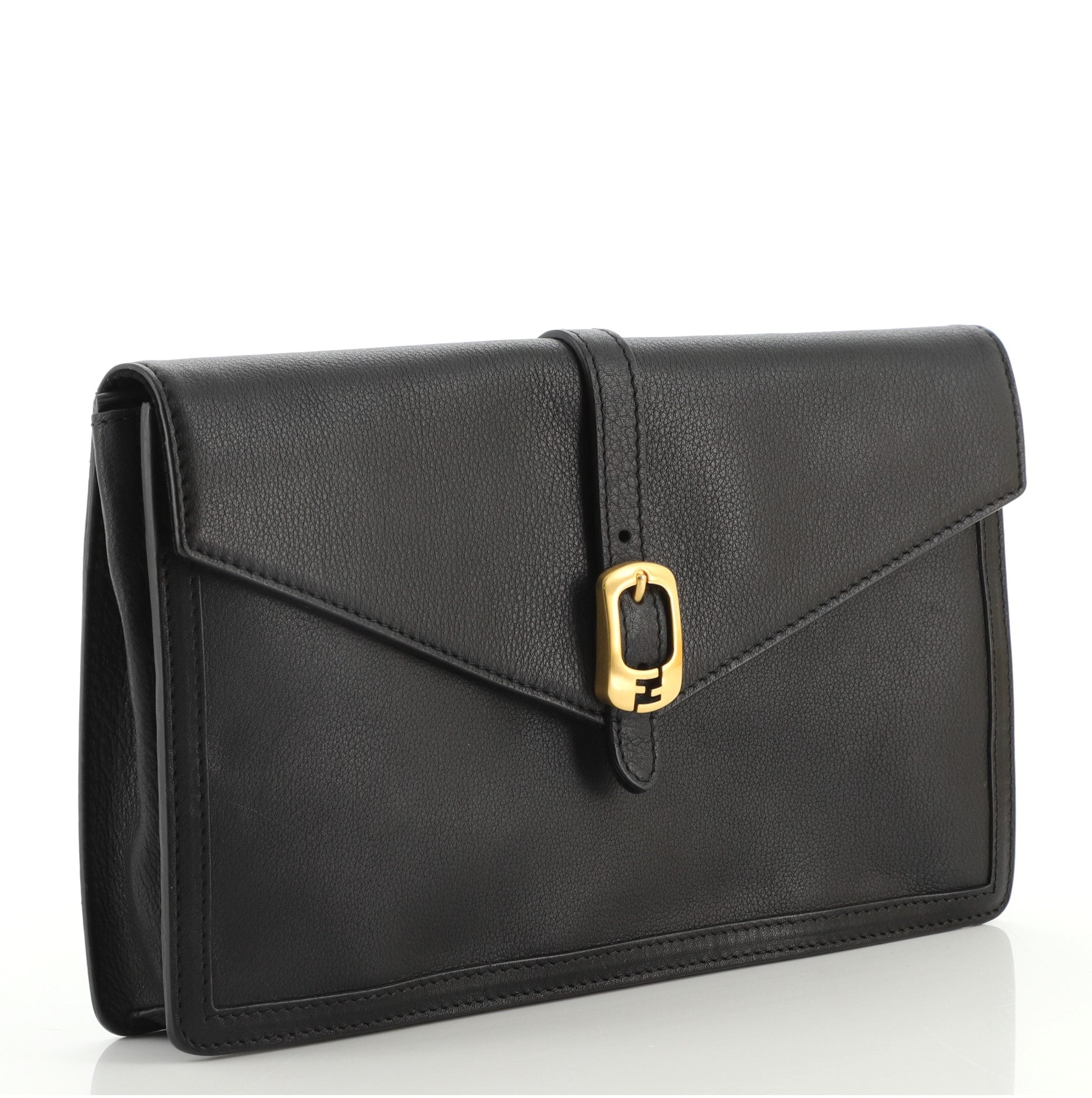 Bustina Envelope Clutch Leather