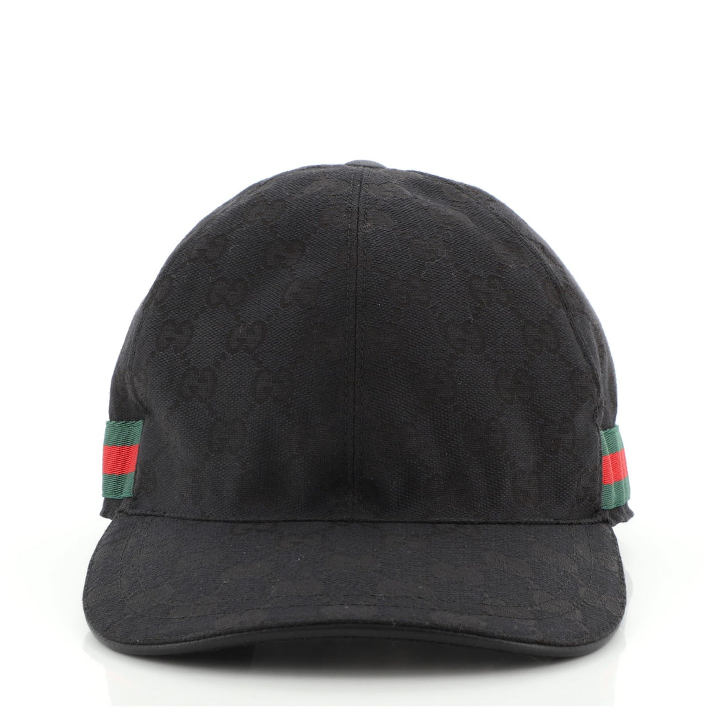 Web Baseball Cap GG Canvas Large