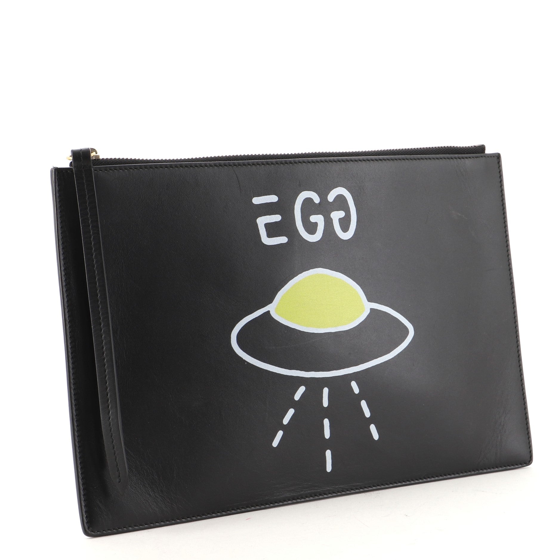 Wristlet Clutch GucciGhost Leather