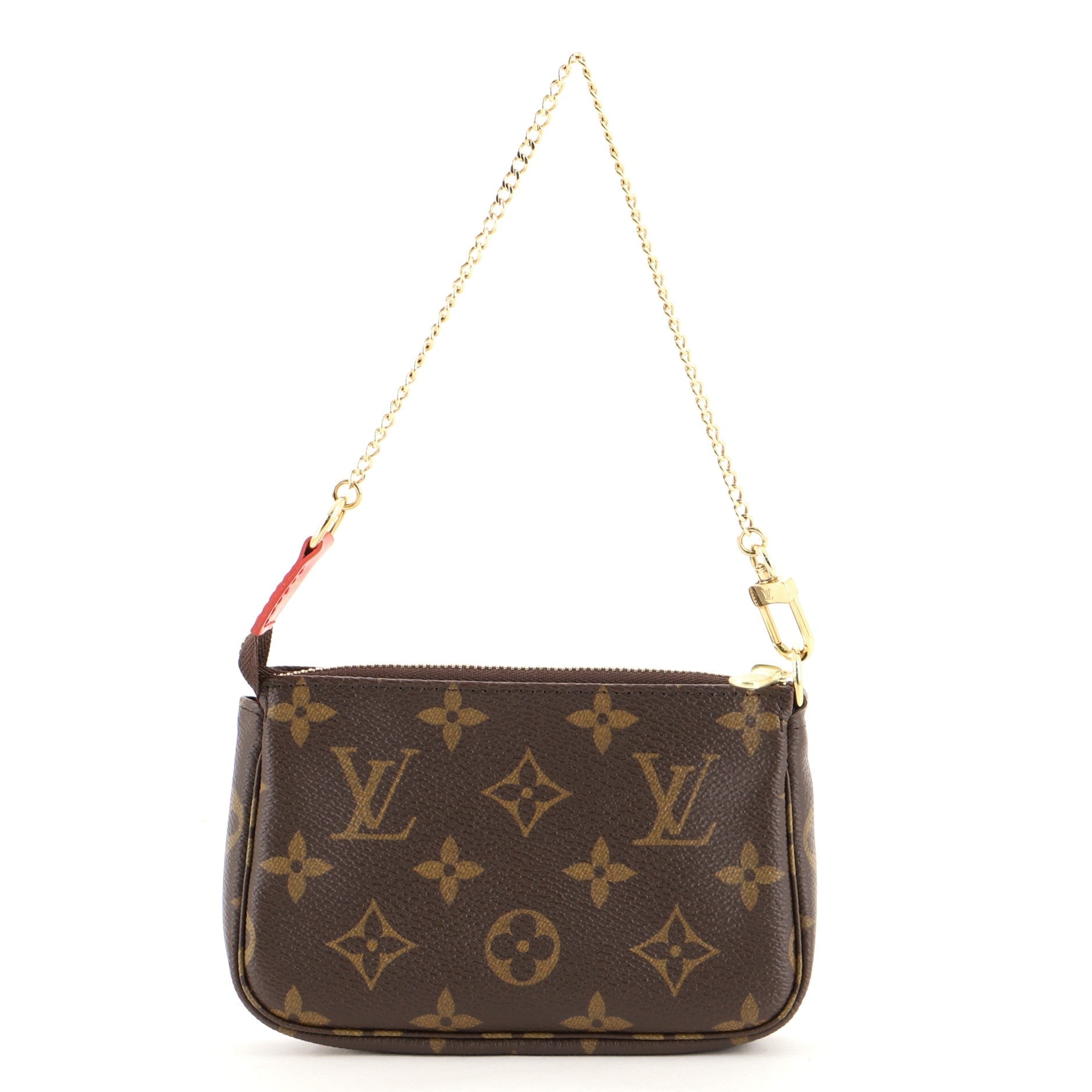 Pochette Accessoires Limited Edition Vivienne Xmas Monogram Canvas Mini