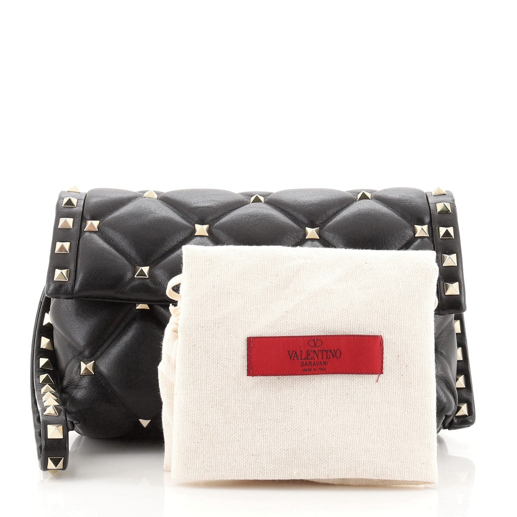 Candystud Wristlet Clutch Leather
