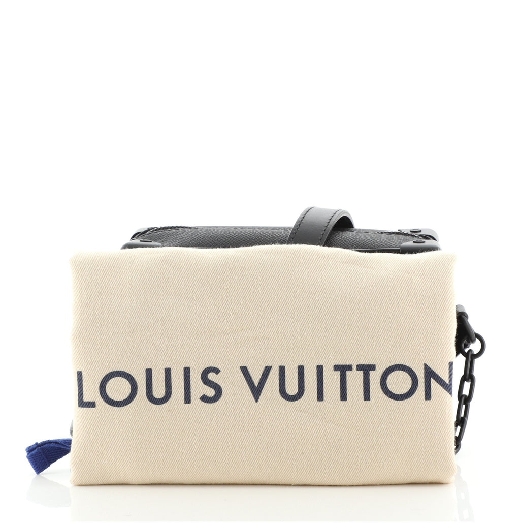Soft Trunk Bag Rainbow Taiga Leather Mini
