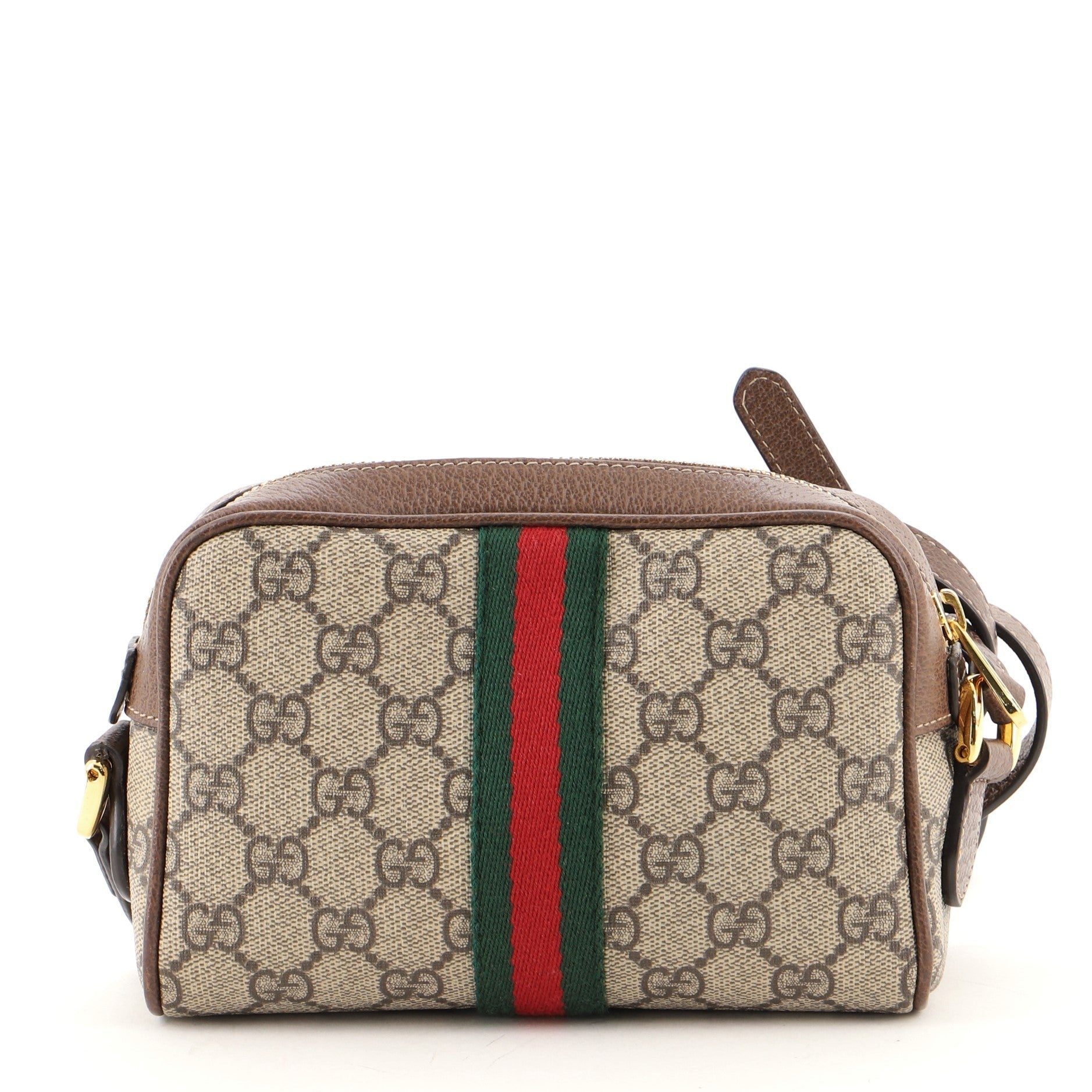 Ophidia Shoulder Bag GG Coated Canvas Mini