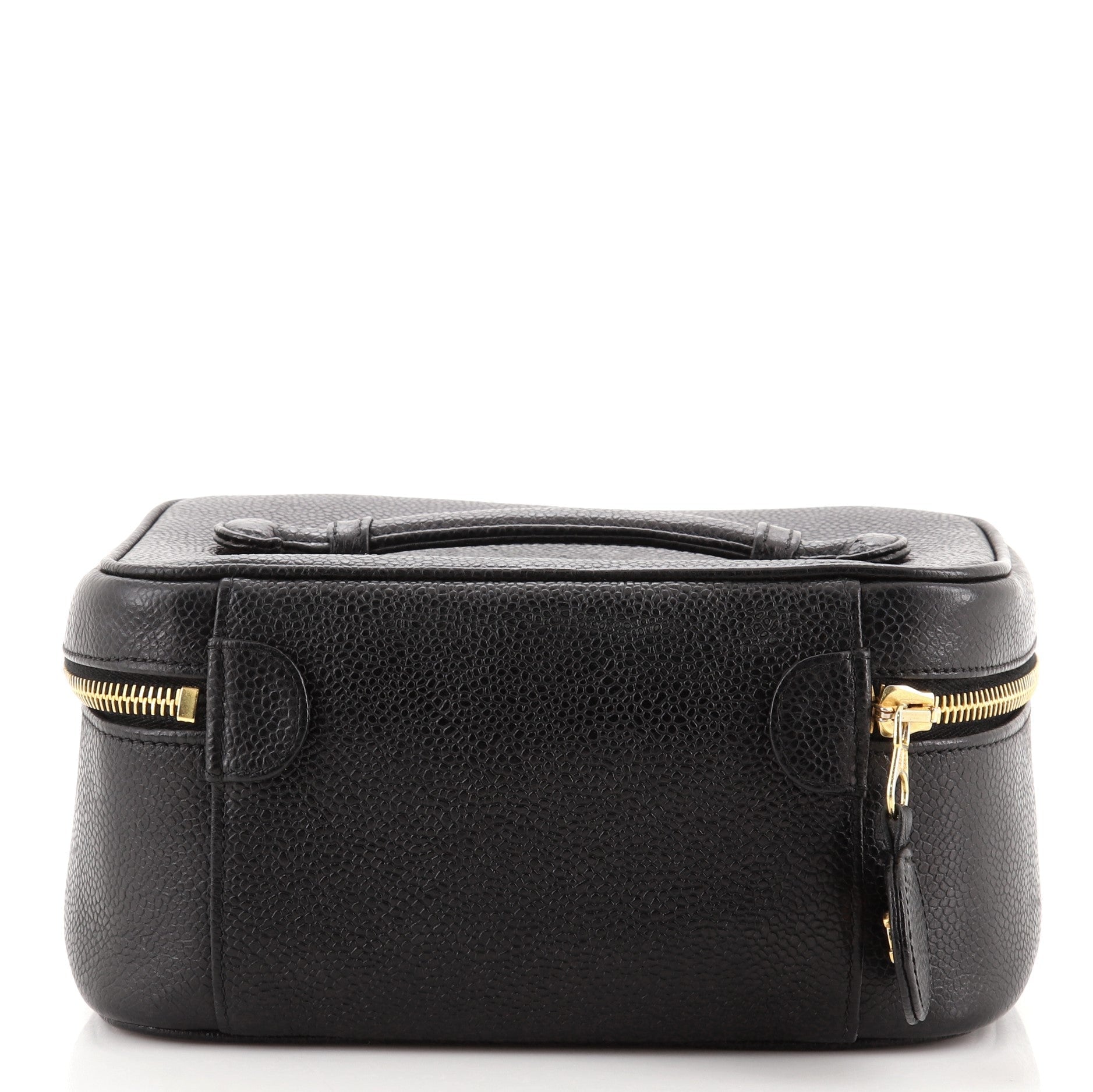 Vintage Timeless Cosmetic Case Caviar Medium