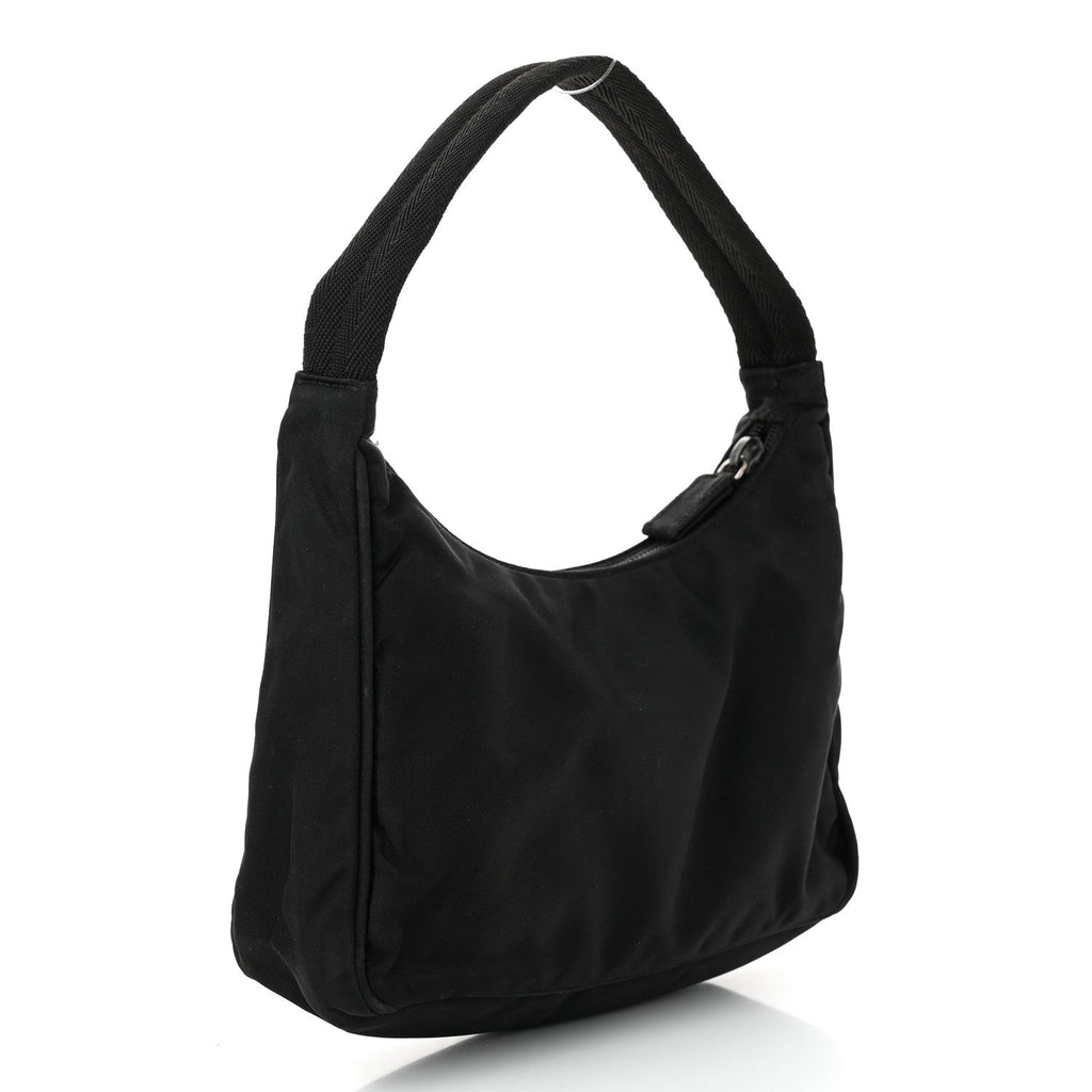 Tessuto Nylon Sport Mini Shoulder Bag Black