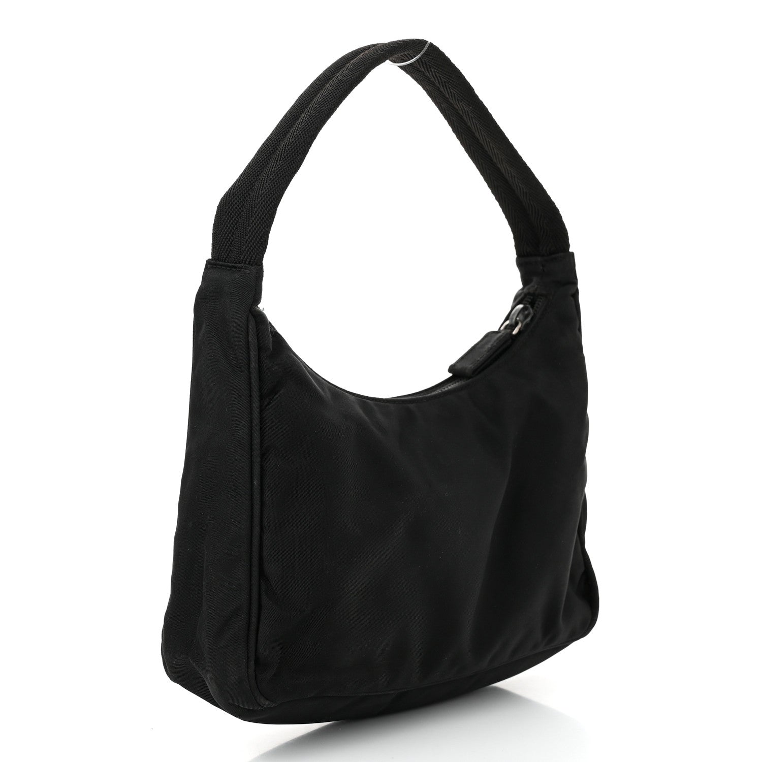 Tessuto Nylon Sport Mini Shoulder Bag Black