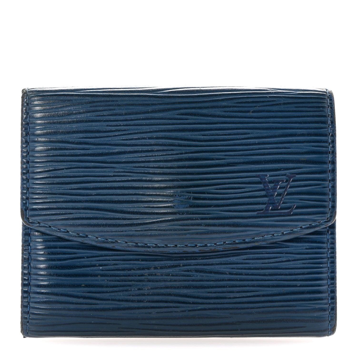 Epi Porte-Monnaie Simple Coin Purse Myrtille