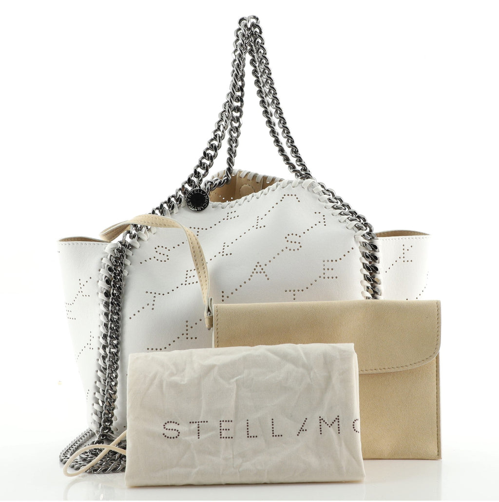 Falabella Reversible Tote Perforated Faux Leather Mini