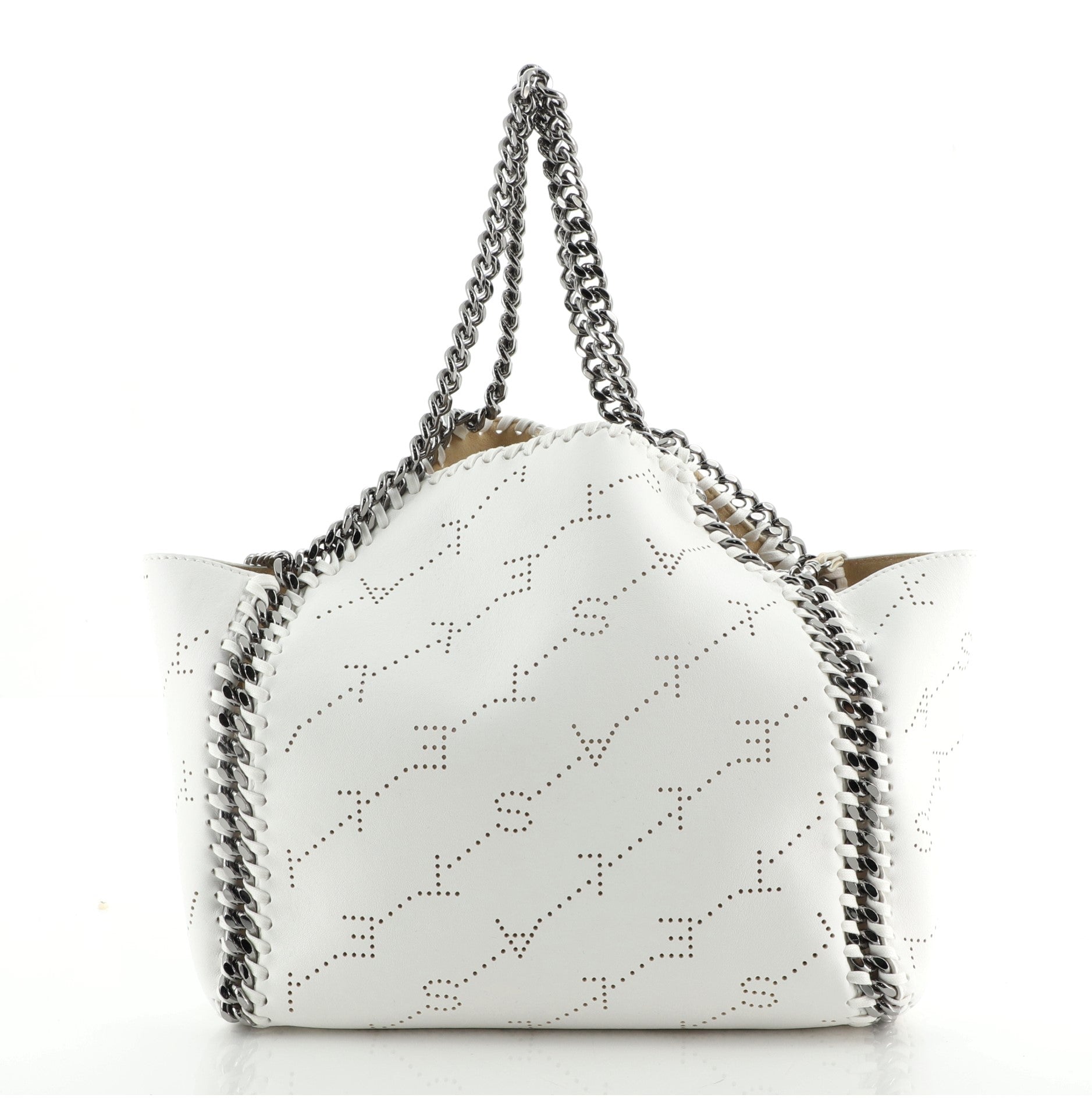 Falabella Reversible Tote Perforated Faux Leather Mini