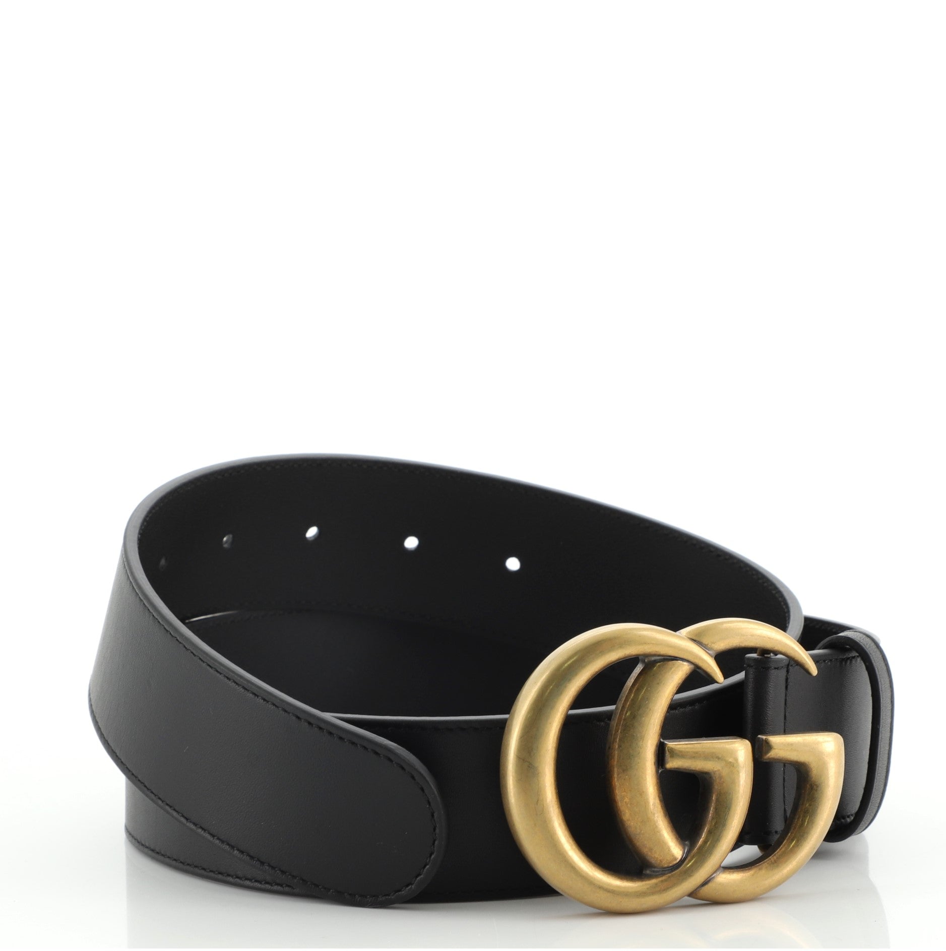 GG Marmont Belt Leather Wide 75