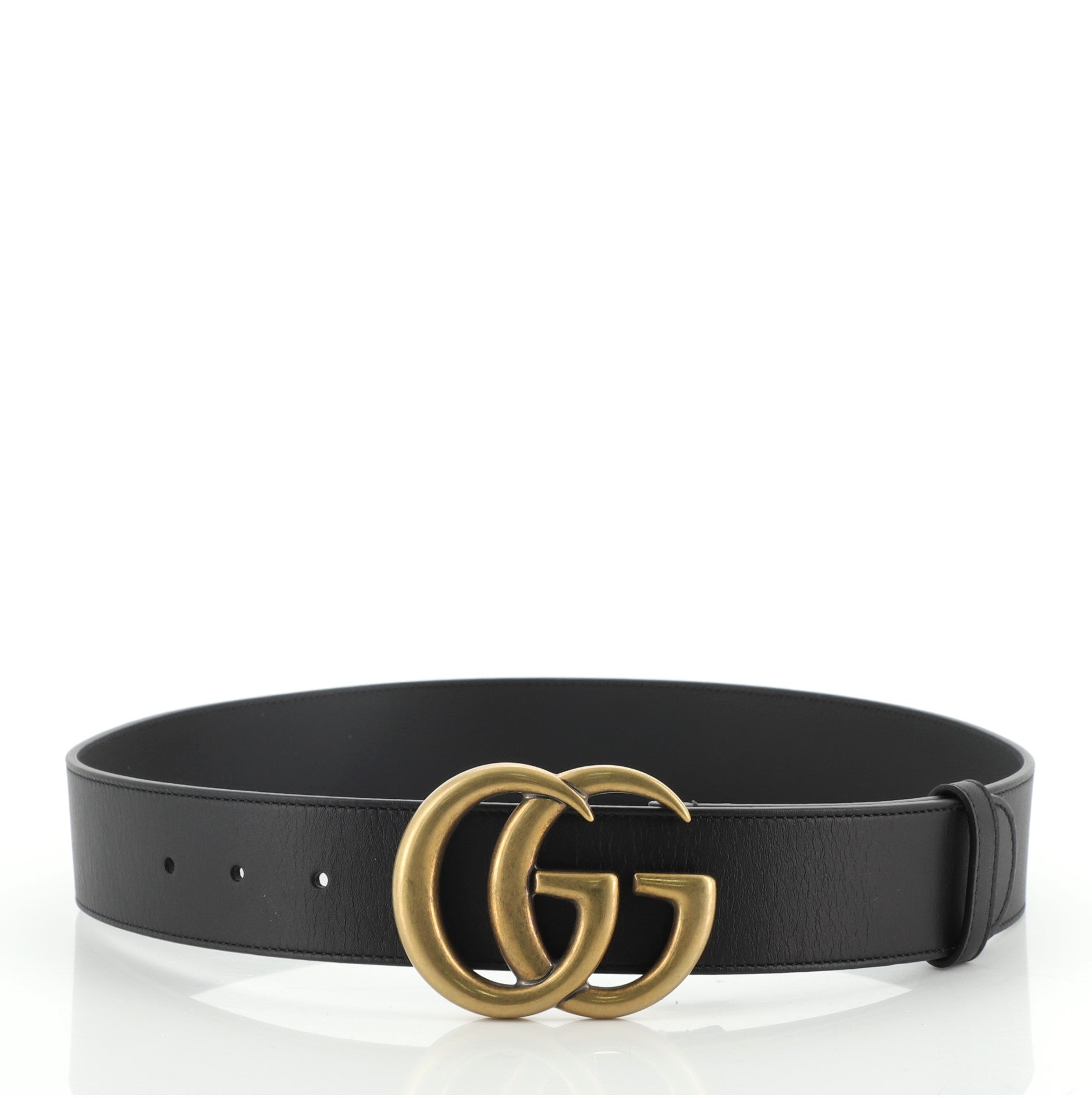 GG Marmont Belt Leather Wide 75