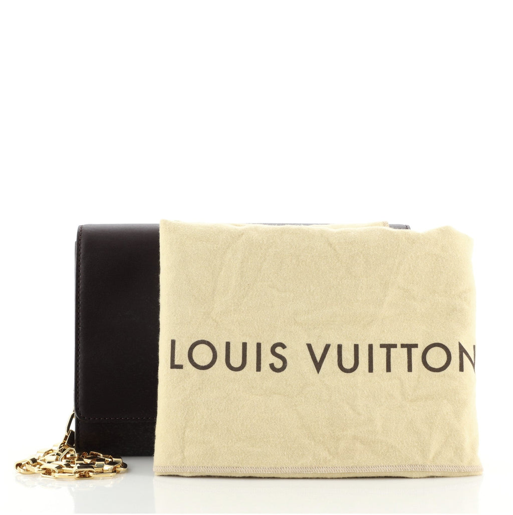 Chain Louise Clutch Leather GM