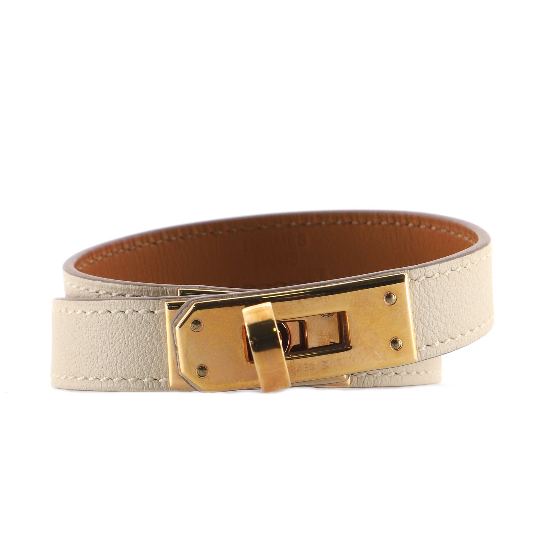 Kelly Double Tour Bracelet Leather