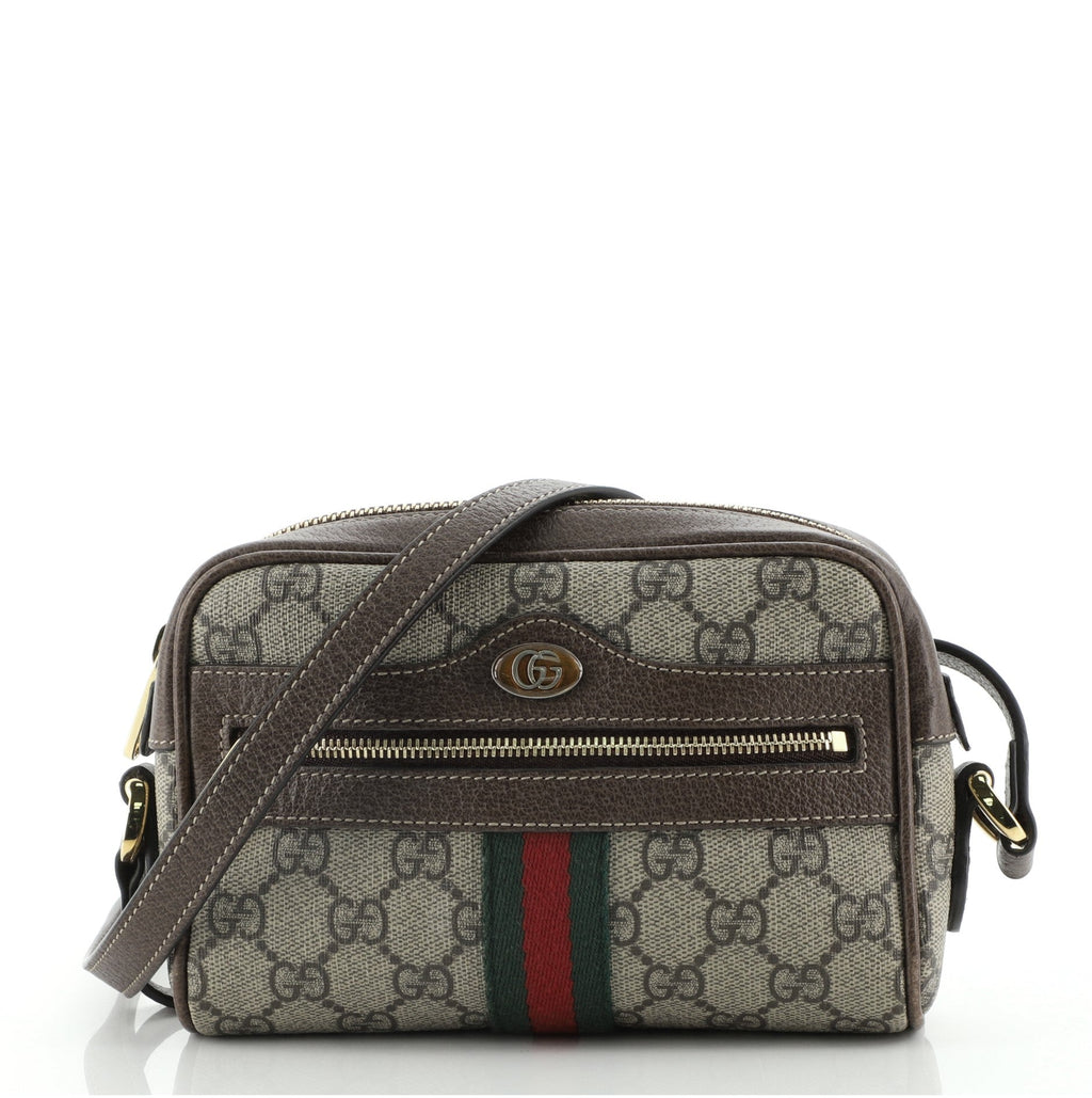 Ophidia Shoulder Bag GG Coated Canvas Mini