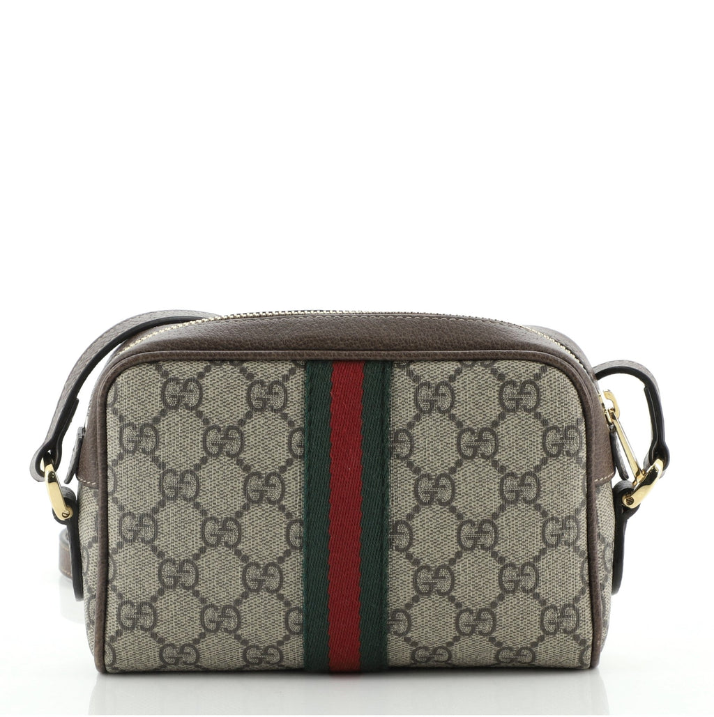 Ophidia Shoulder Bag GG Coated Canvas Mini