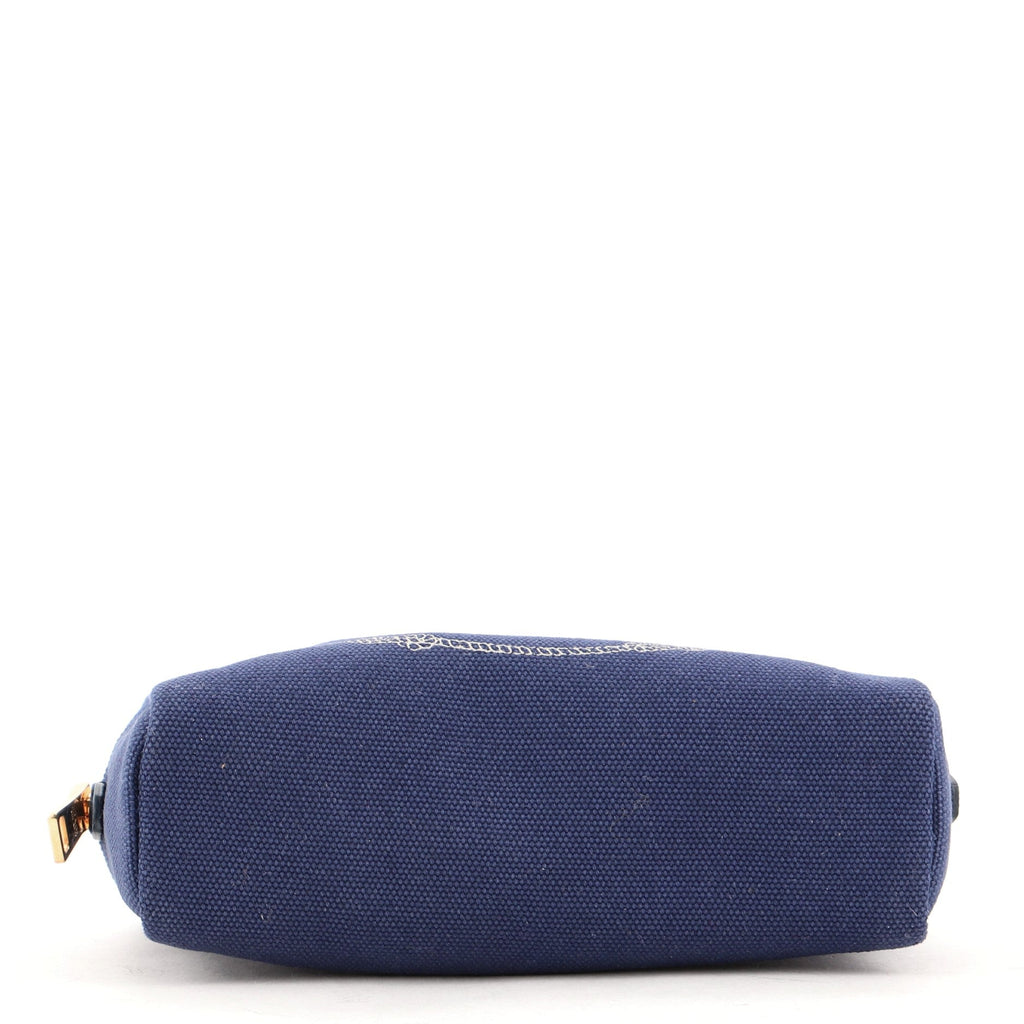 Logo Cosmetic Pouch Canvas Mini