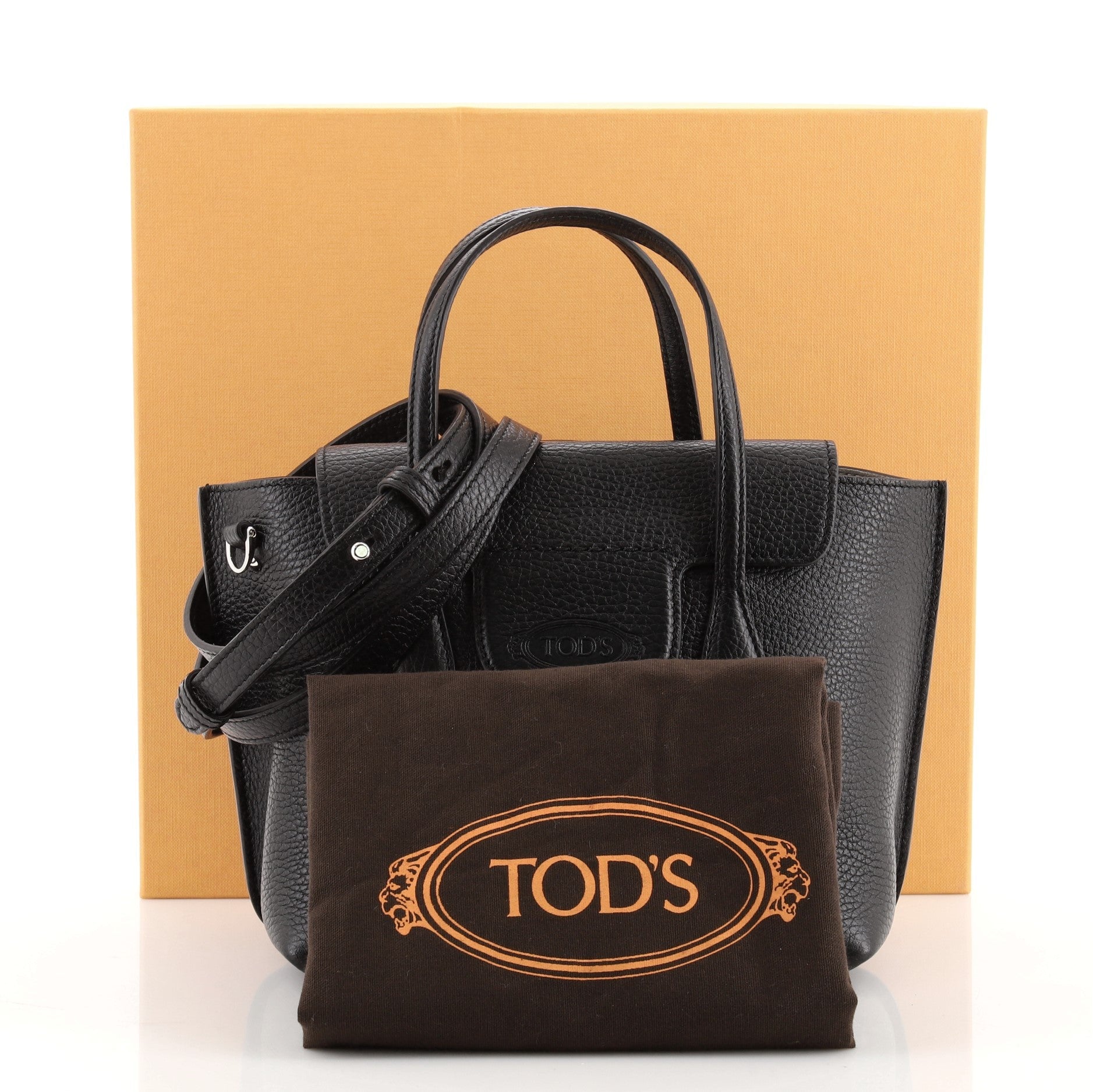 Joy Flap Satchel Leather Mini