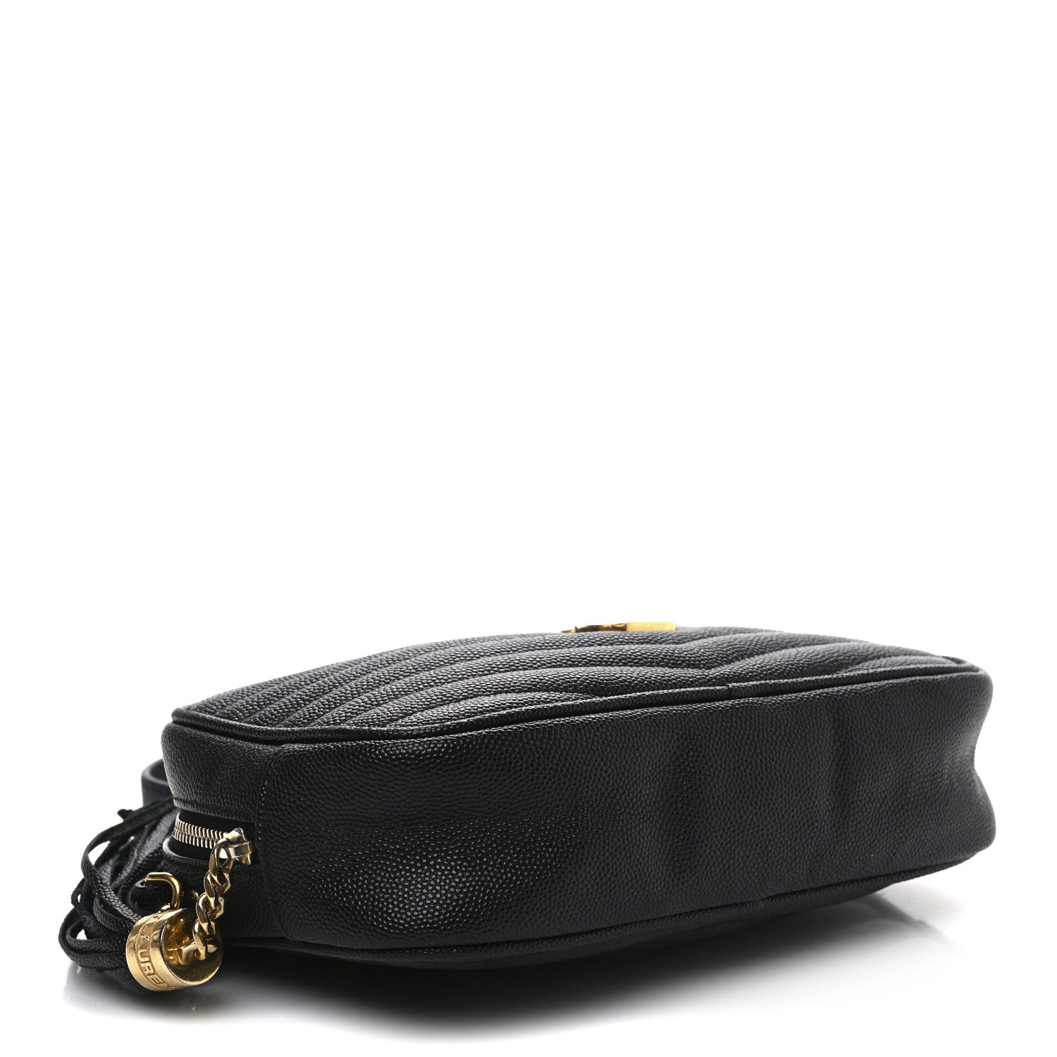 Grain De Poudre Matelasse Monogram Mini Lou Camera Bag Black