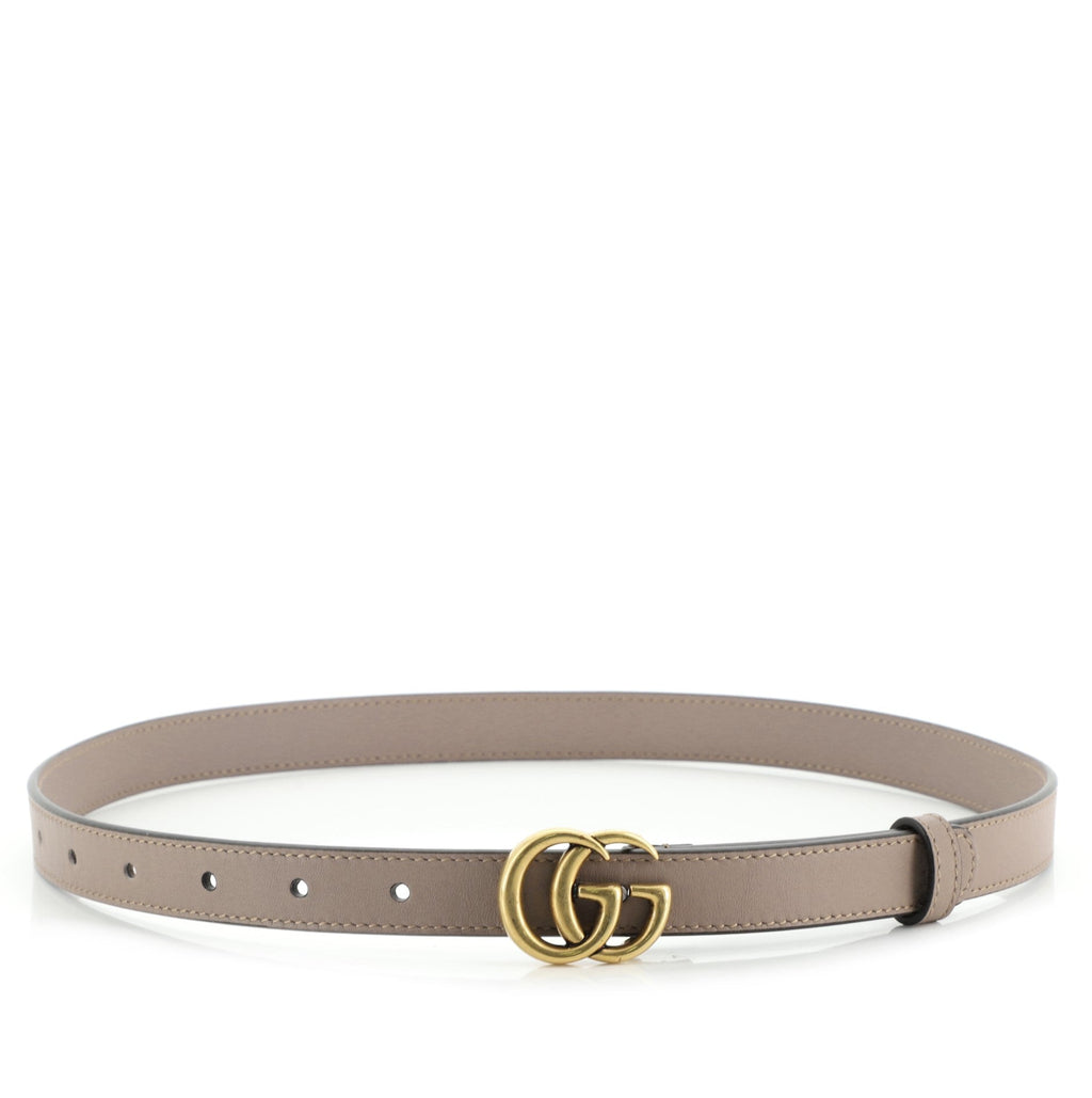 GG Marmont Belt Leather Thin 75