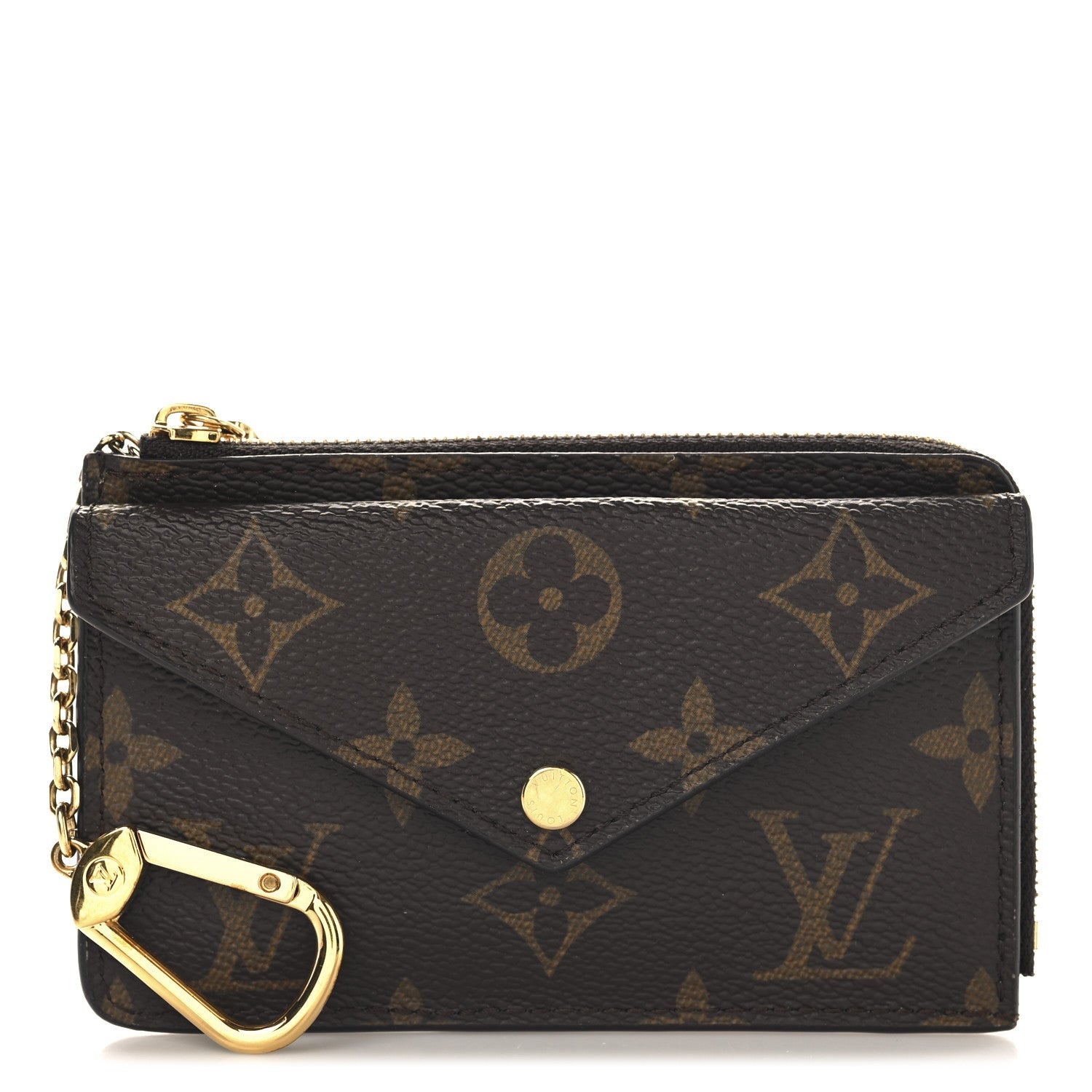 Monogram Recto Verso  Holder Black