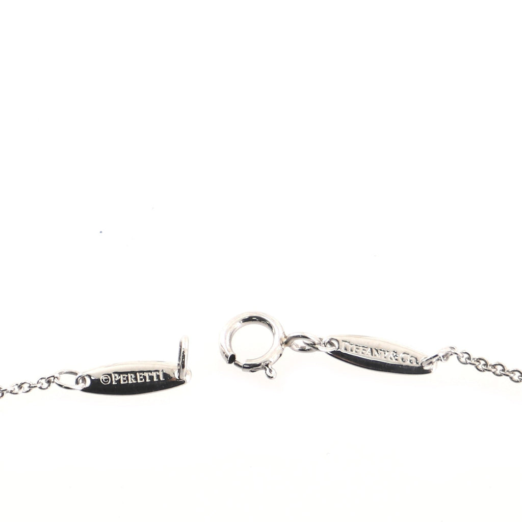Elsa Peretti Diamonds By The Yard Pendant Necklace Platinum with Diamond .17CT