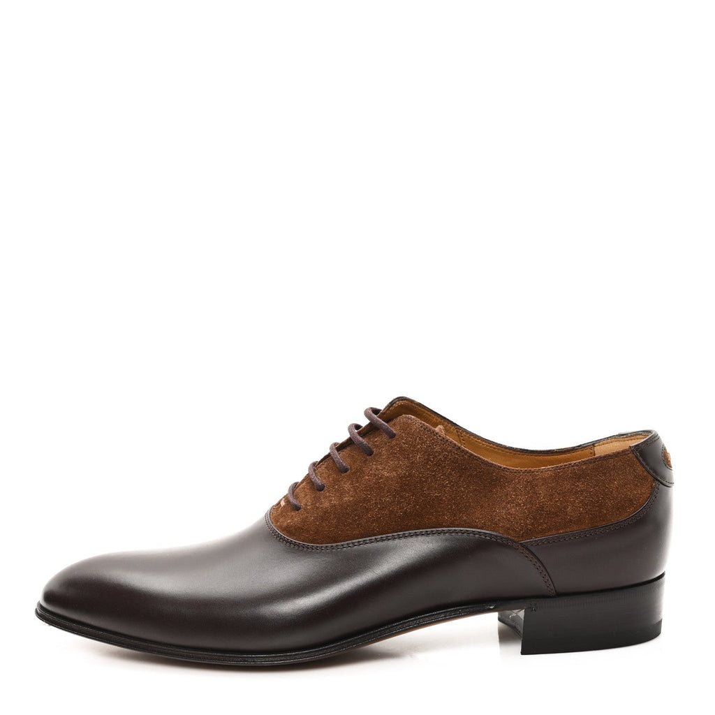 Waxed Calfskin Suede Supersoft Mens Lace Up Loafers 9.5 Cocoa Brown Sugar
