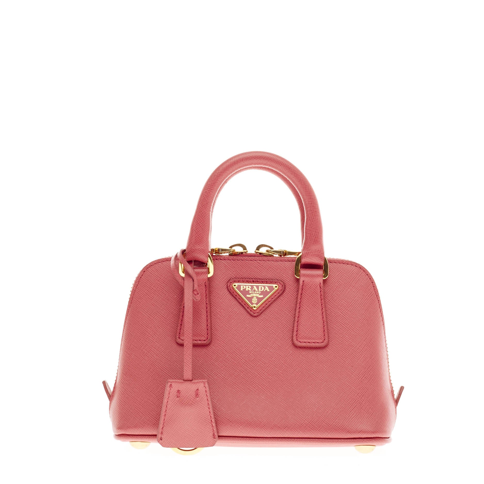Saffiano Promenade Handbag Zipped Mini
