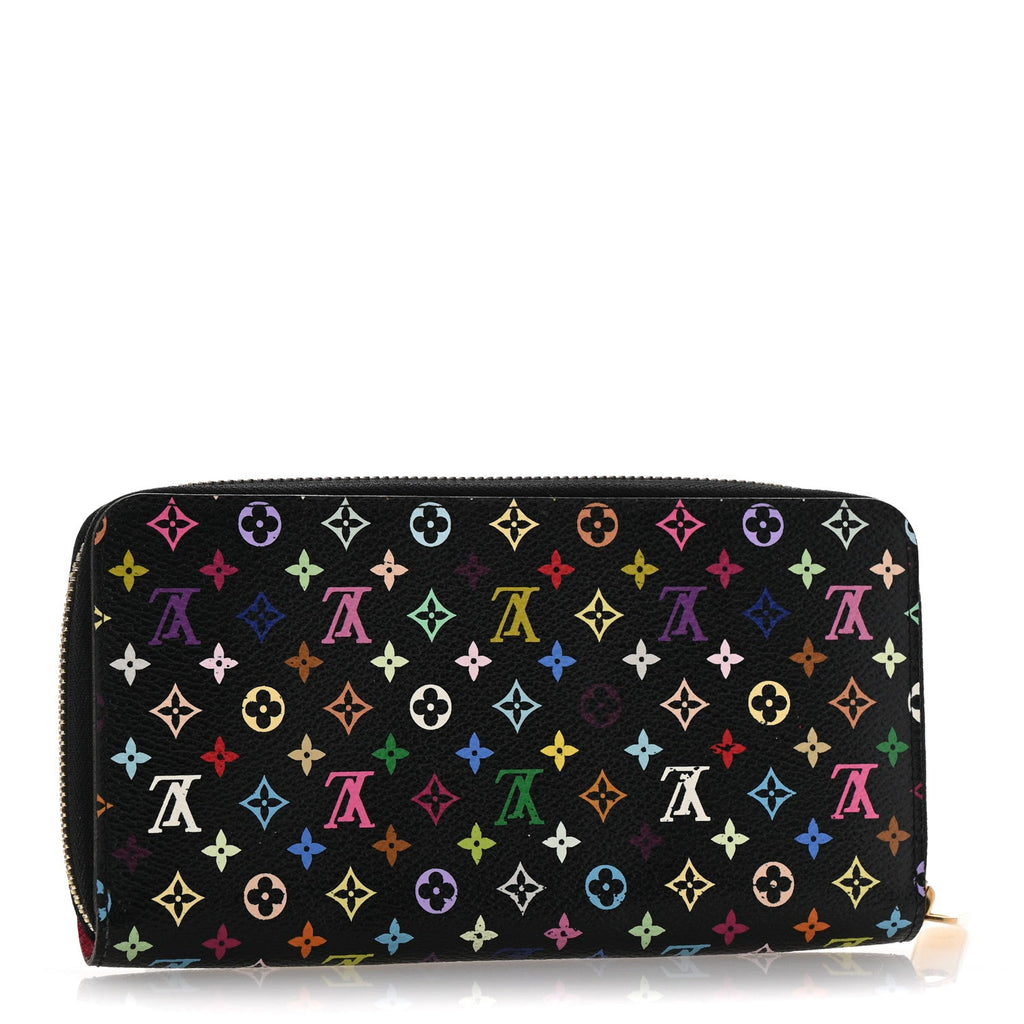 Monogram Multicolor Zippy Wallet Black Grenade