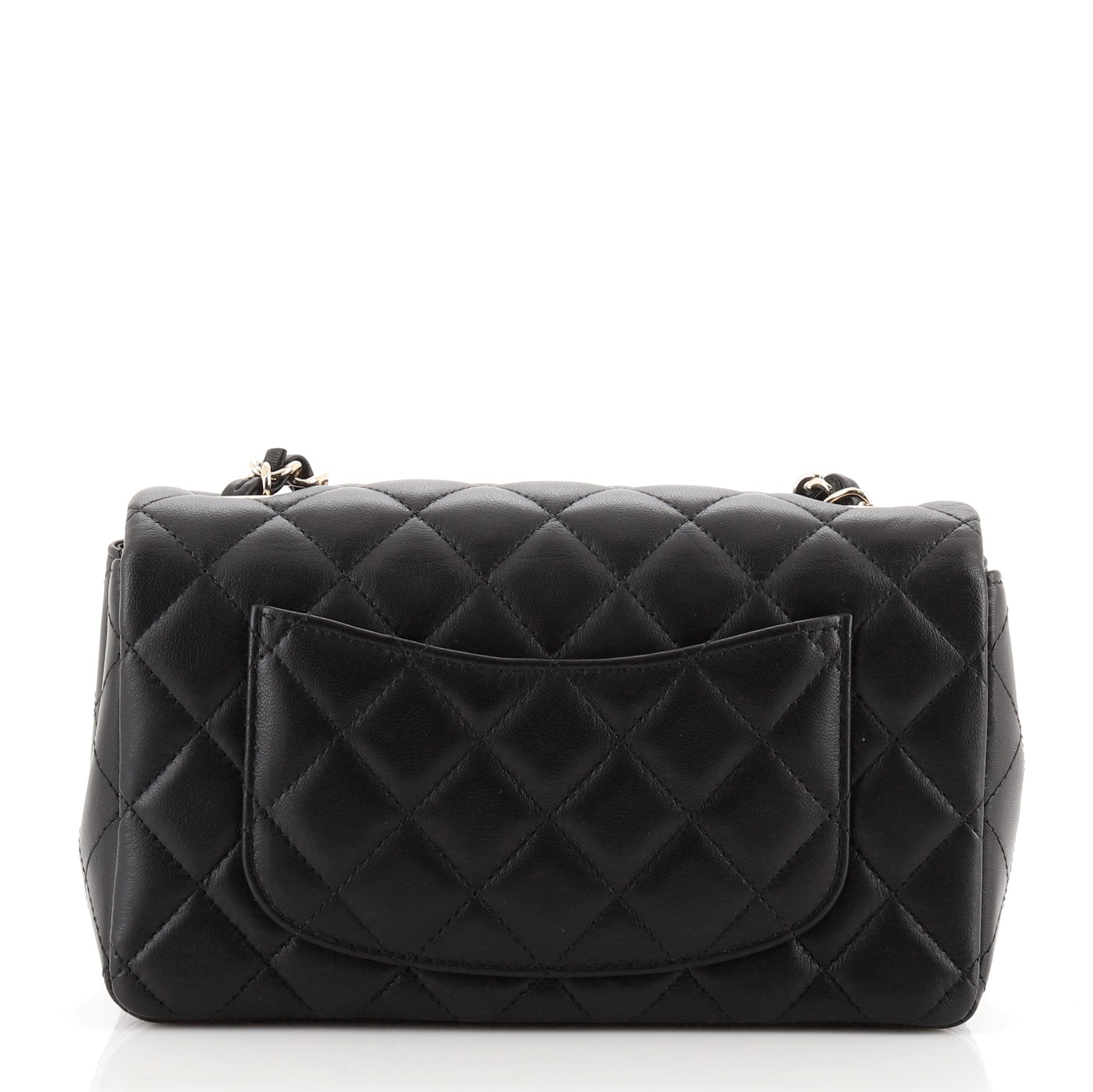Classic Single Flap Bag Quilted Lambskin Mini
