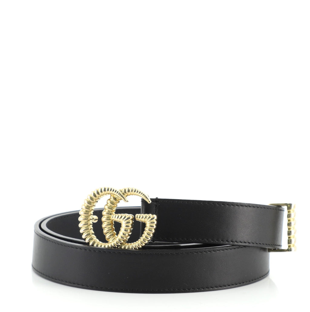 GG Marmont Belt Leather Medium 80