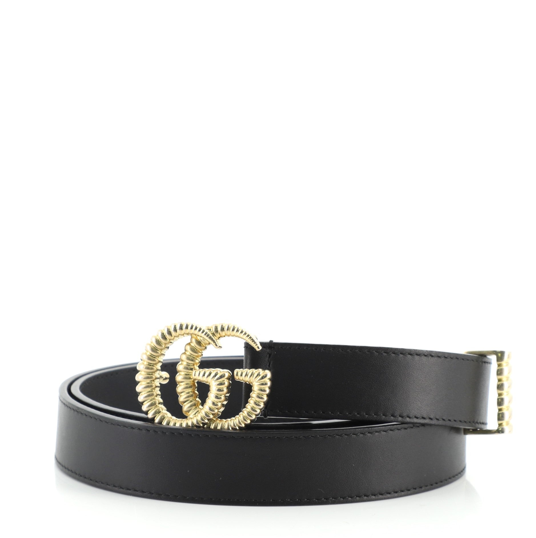 GG Marmont Belt Leather Medium 80