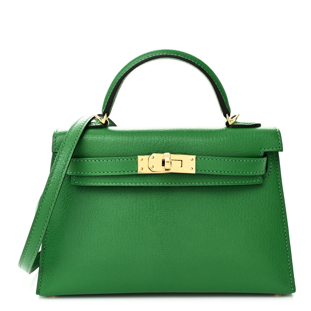 Chevre Mysore Mini Kelly Sellier 20 Bambou
