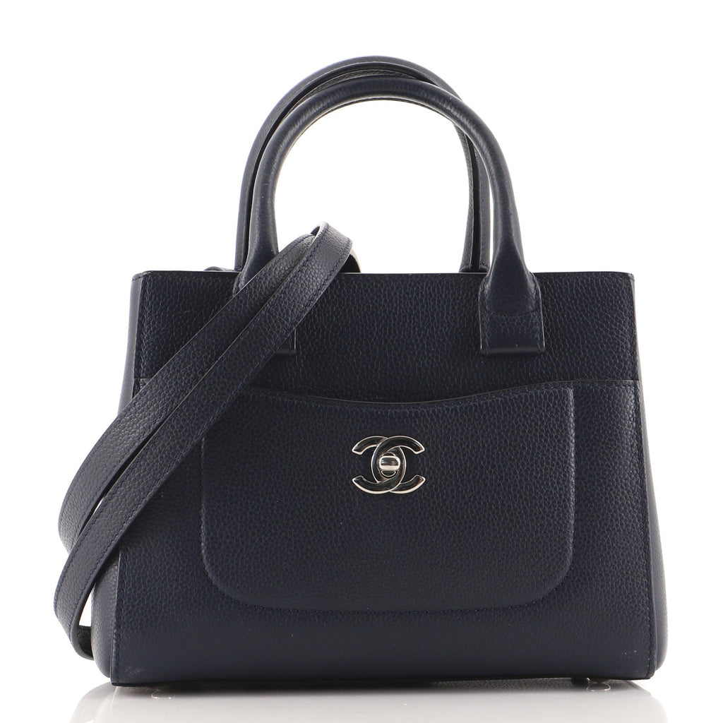 Neo Executive Tote Grained Calfskin Mini