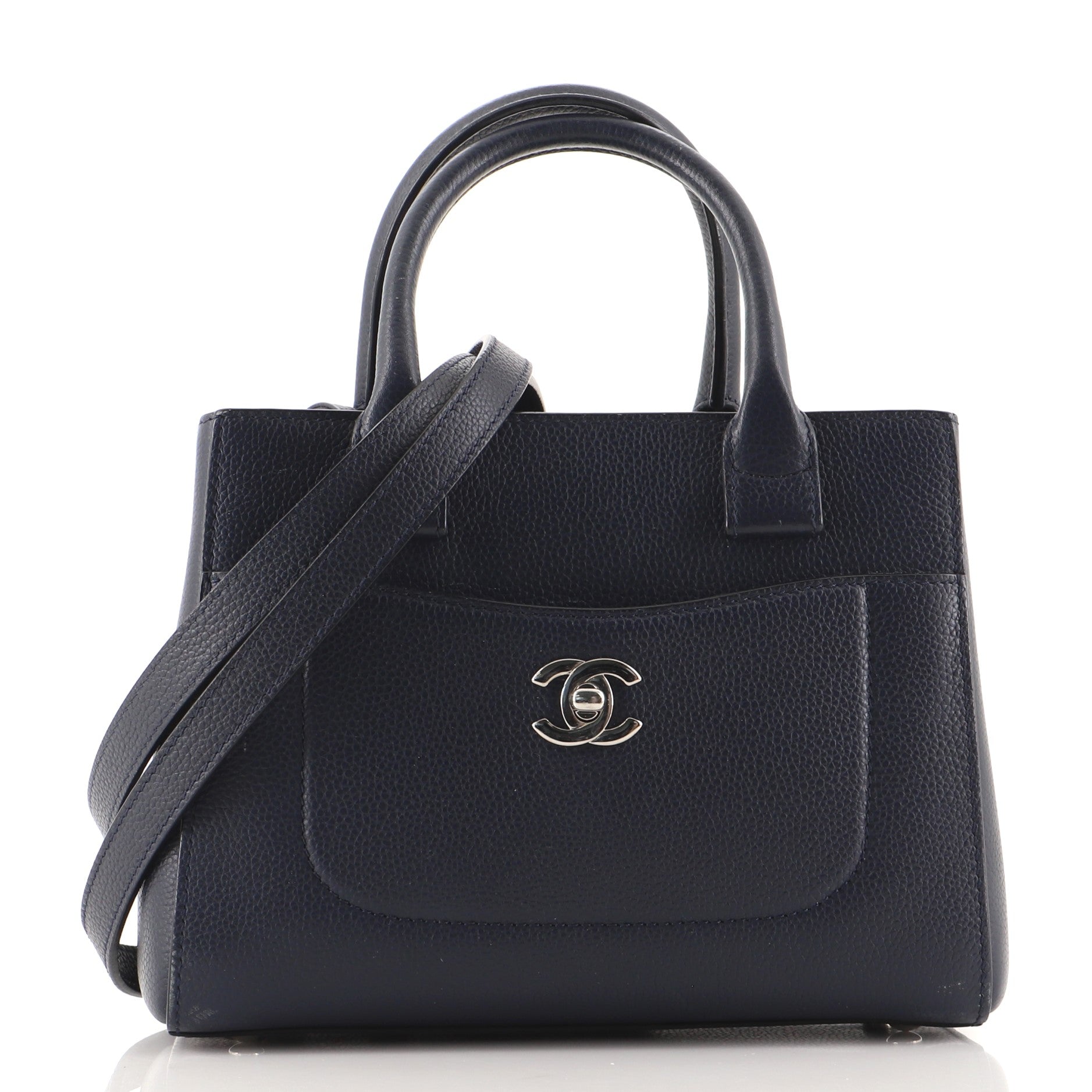 Neo Executive Tote Grained Calfskin Mini