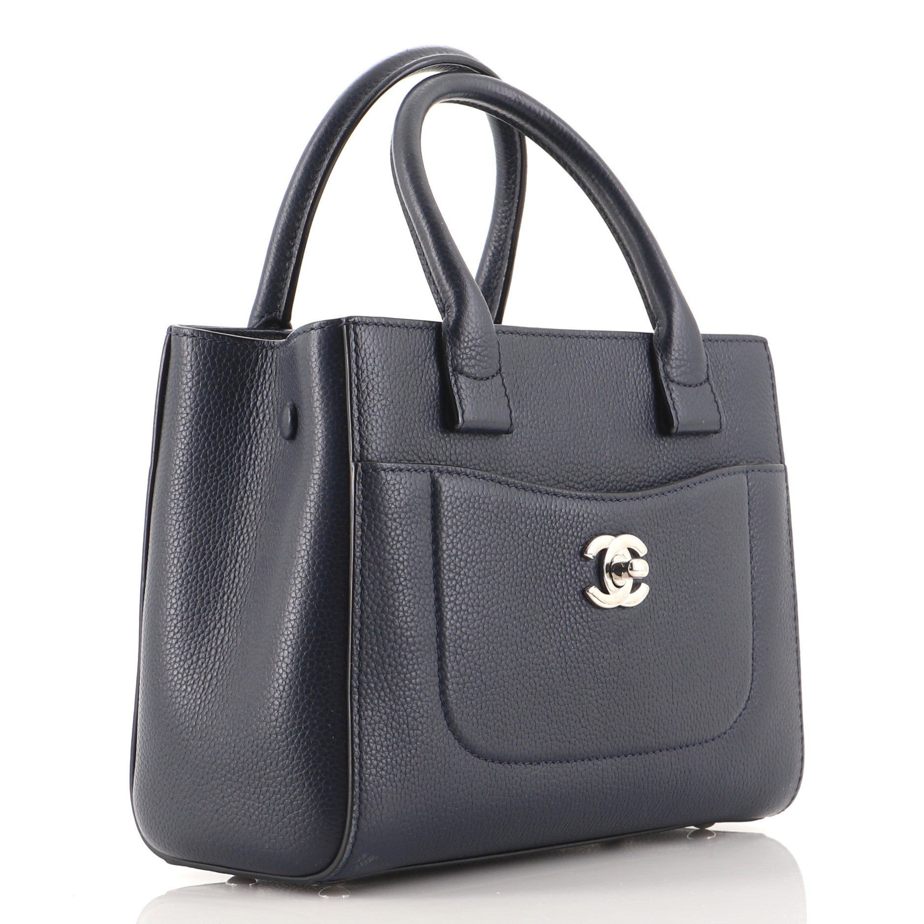 Neo Executive Tote Grained Calfskin Mini