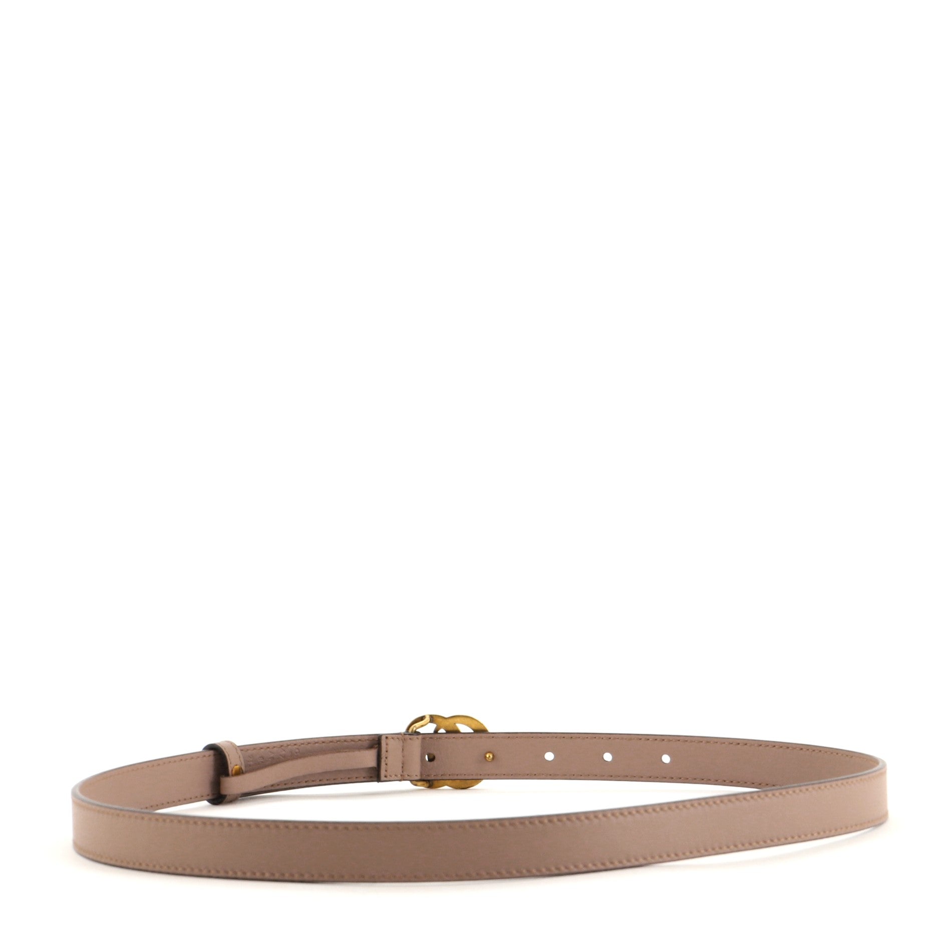 Pearly GG Marmont Belt Leather Thin 80
