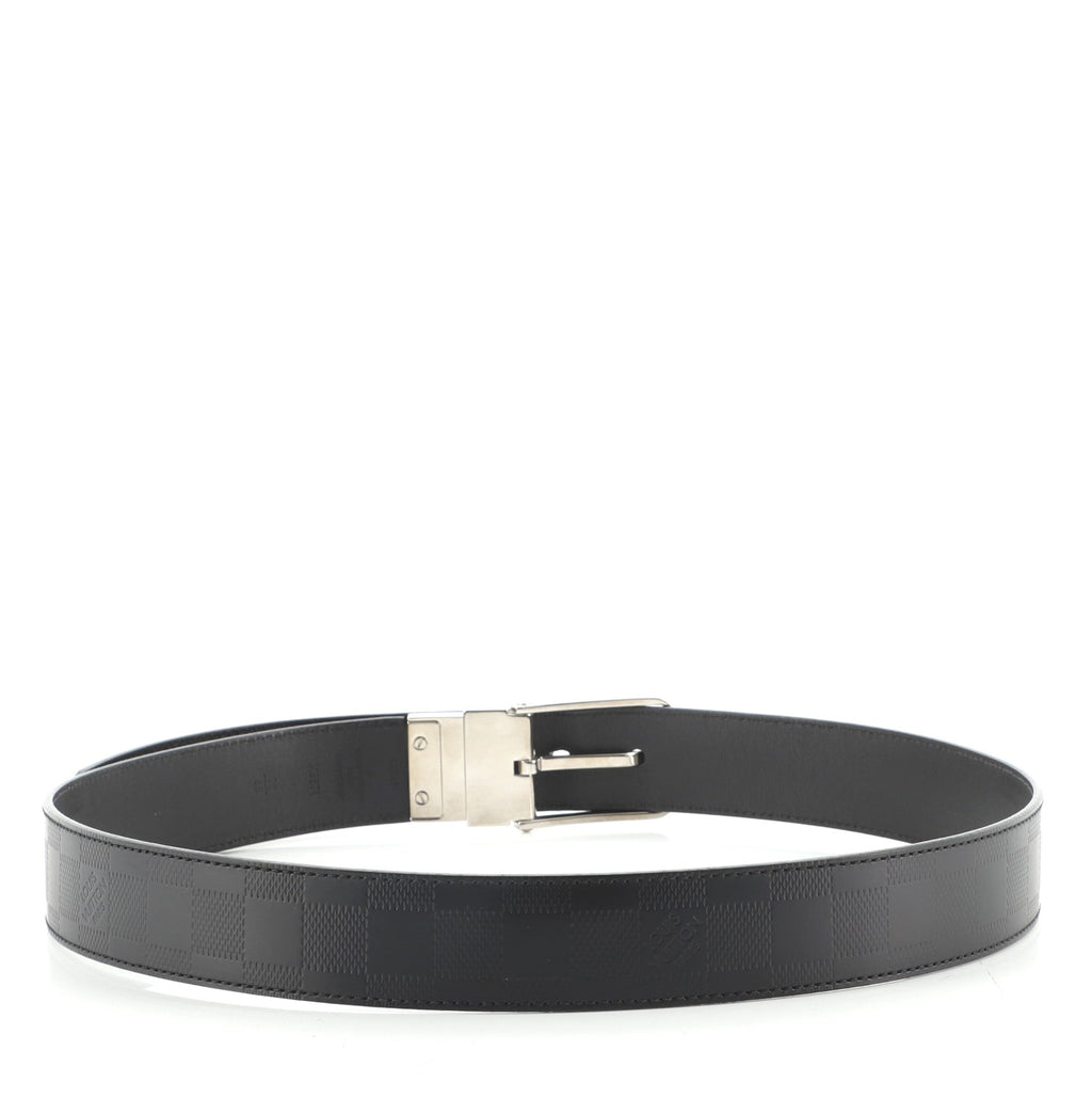 Boston Belt Damier Infini Leather Medium 90