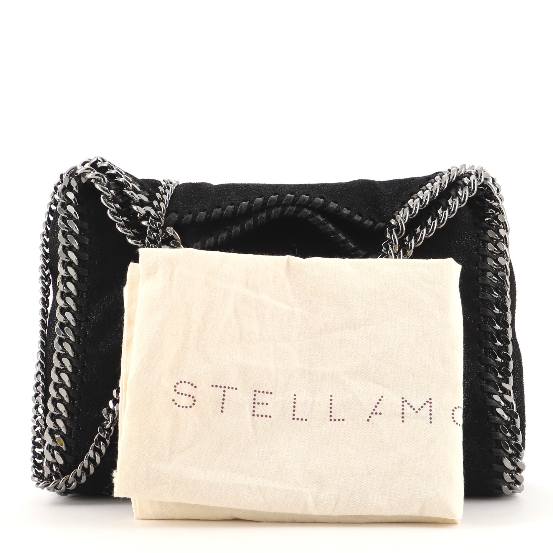 Falabella Fold Over Crossbody Bag Shaggy Deer Mini