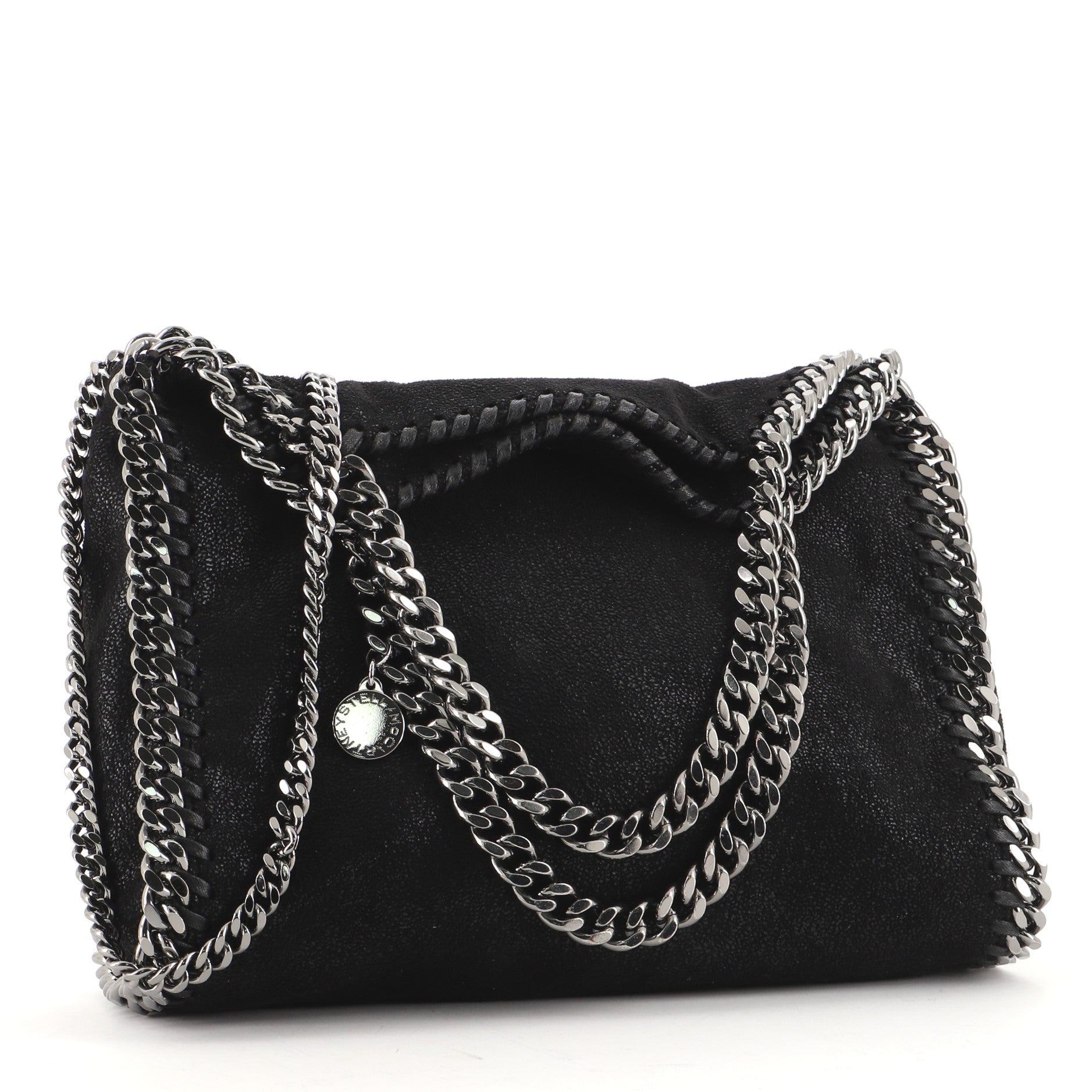 Falabella Fold Over Crossbody Bag Shaggy Deer Mini