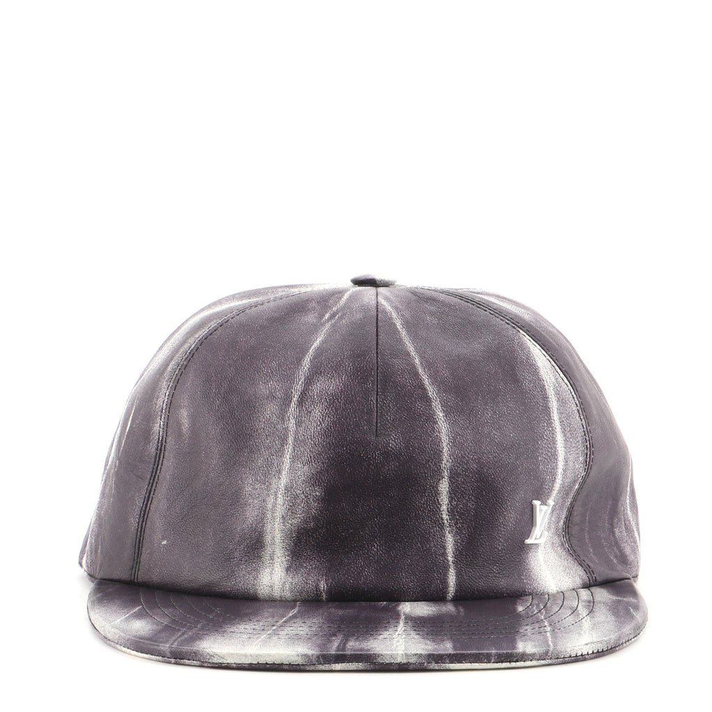 Tie and Dye Baseball Cap Leather XXL