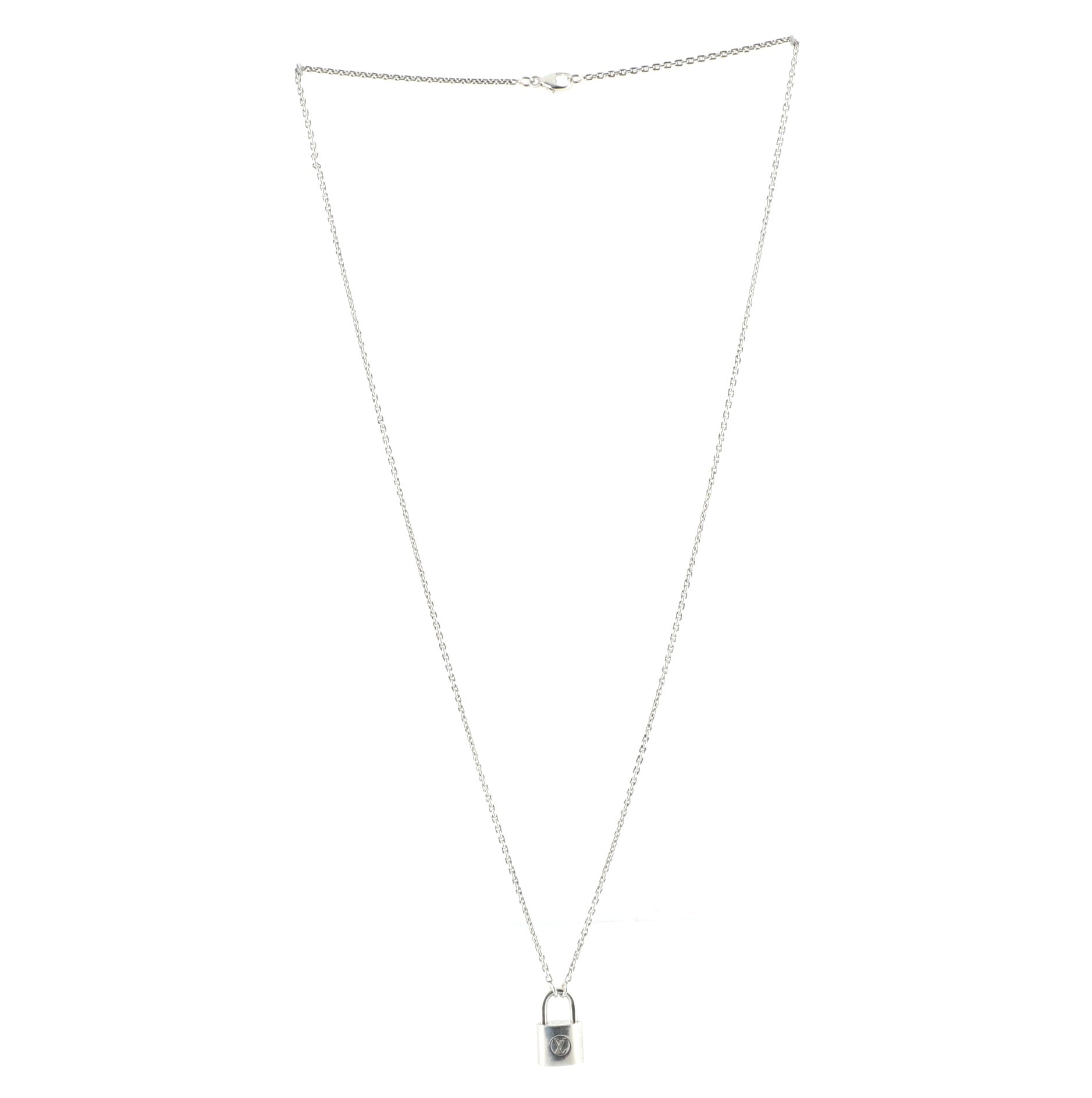 Lockit Pendant Necklace Sterling Silver