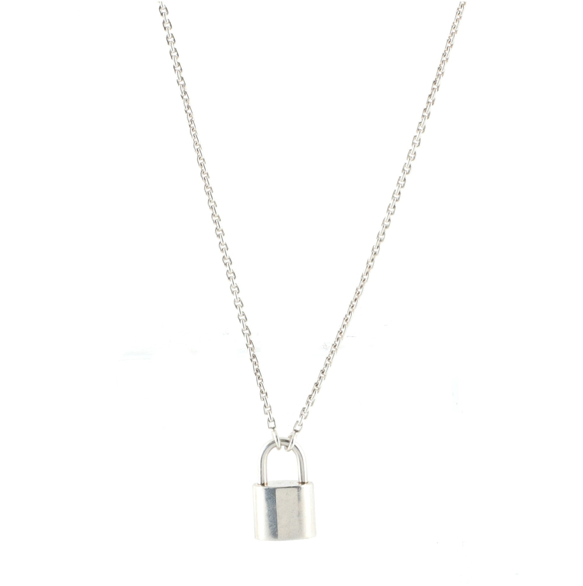 Lockit Pendant Necklace Sterling Silver