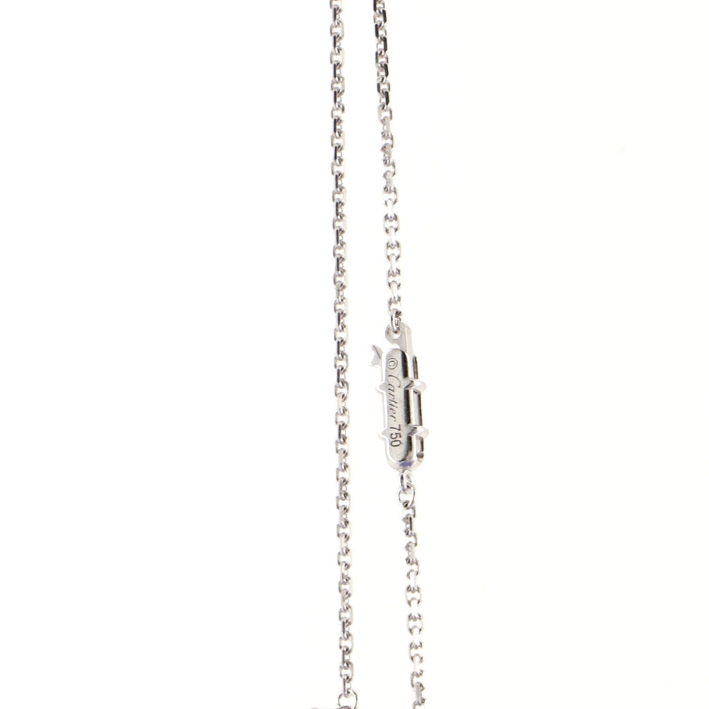C Heart de Cartier Pendant Necklace 18K White Gold
