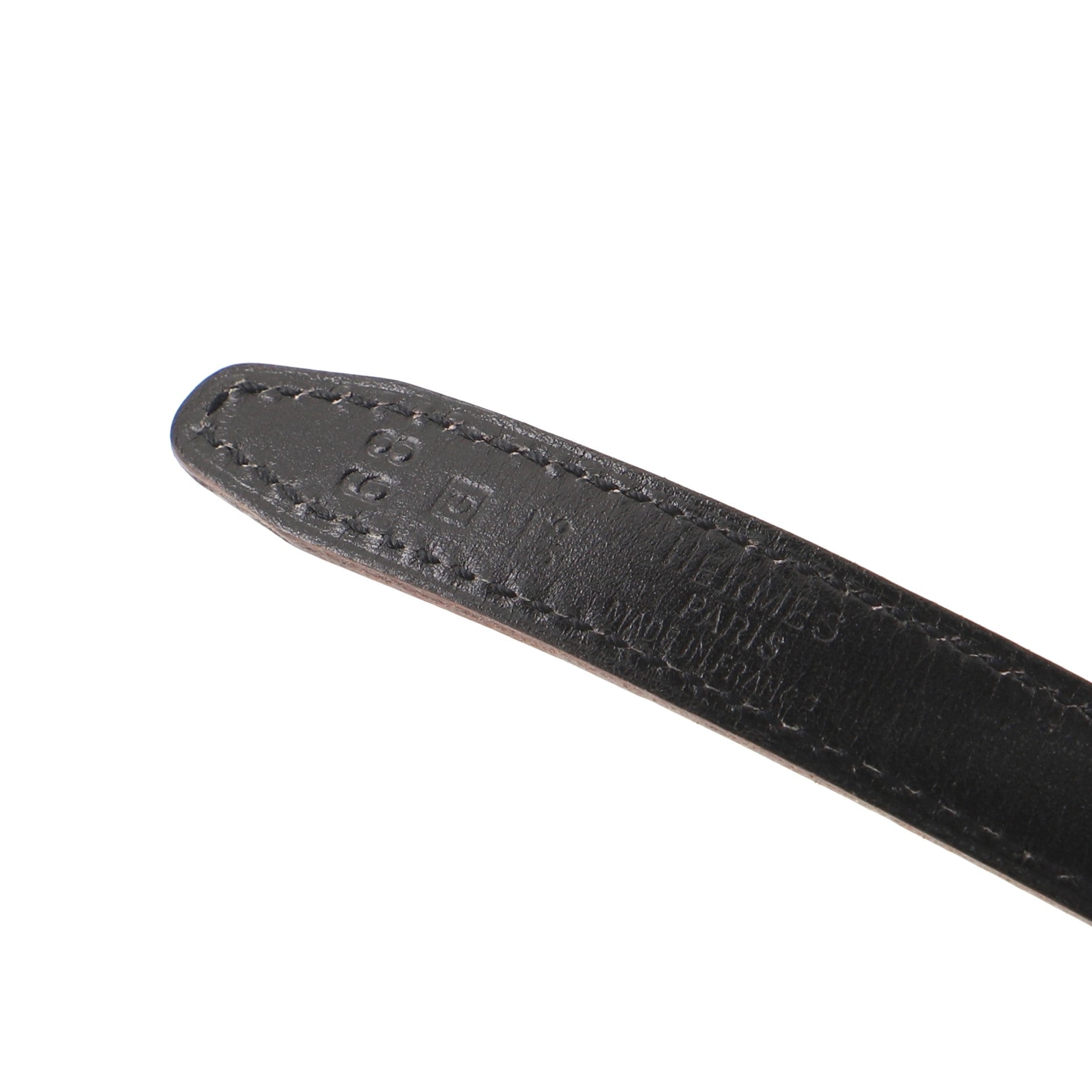 Double Strand Belt Leather Thin 68