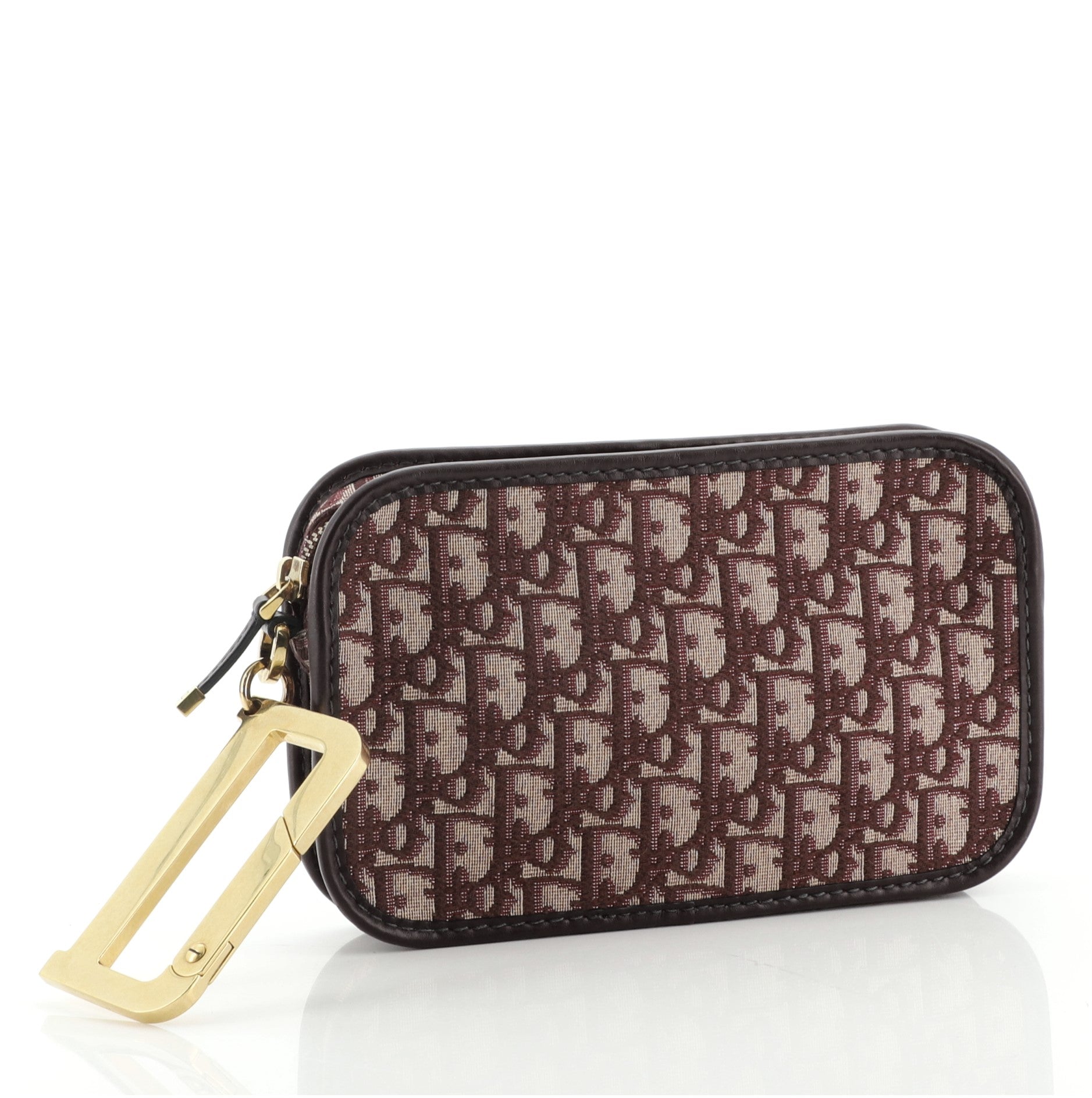 Diorquake Clutch Oblique Canvas Small