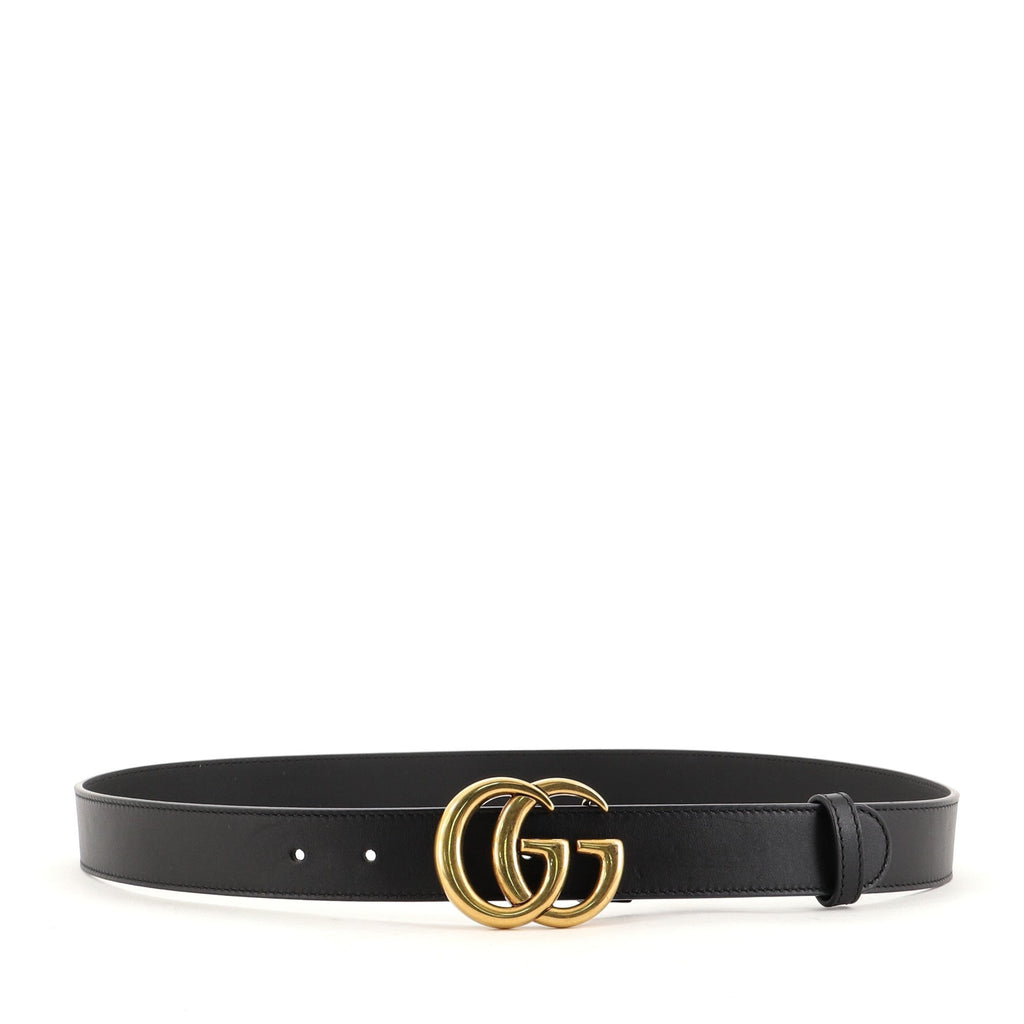 GG Marmont Belt Leather Thin 90