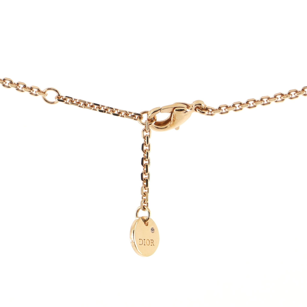 Petit CD Star Necklace Metal with Crystals
