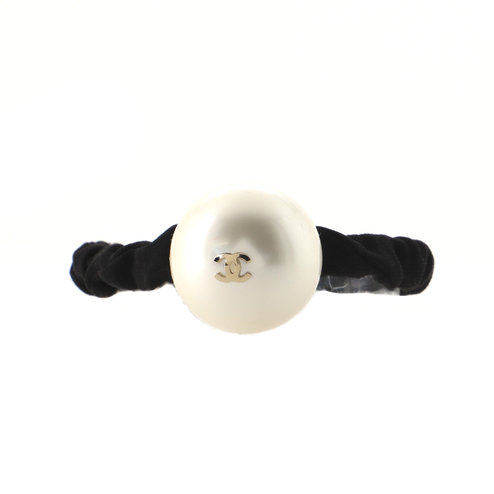 Pearl Hair Tie Grosgrain XS